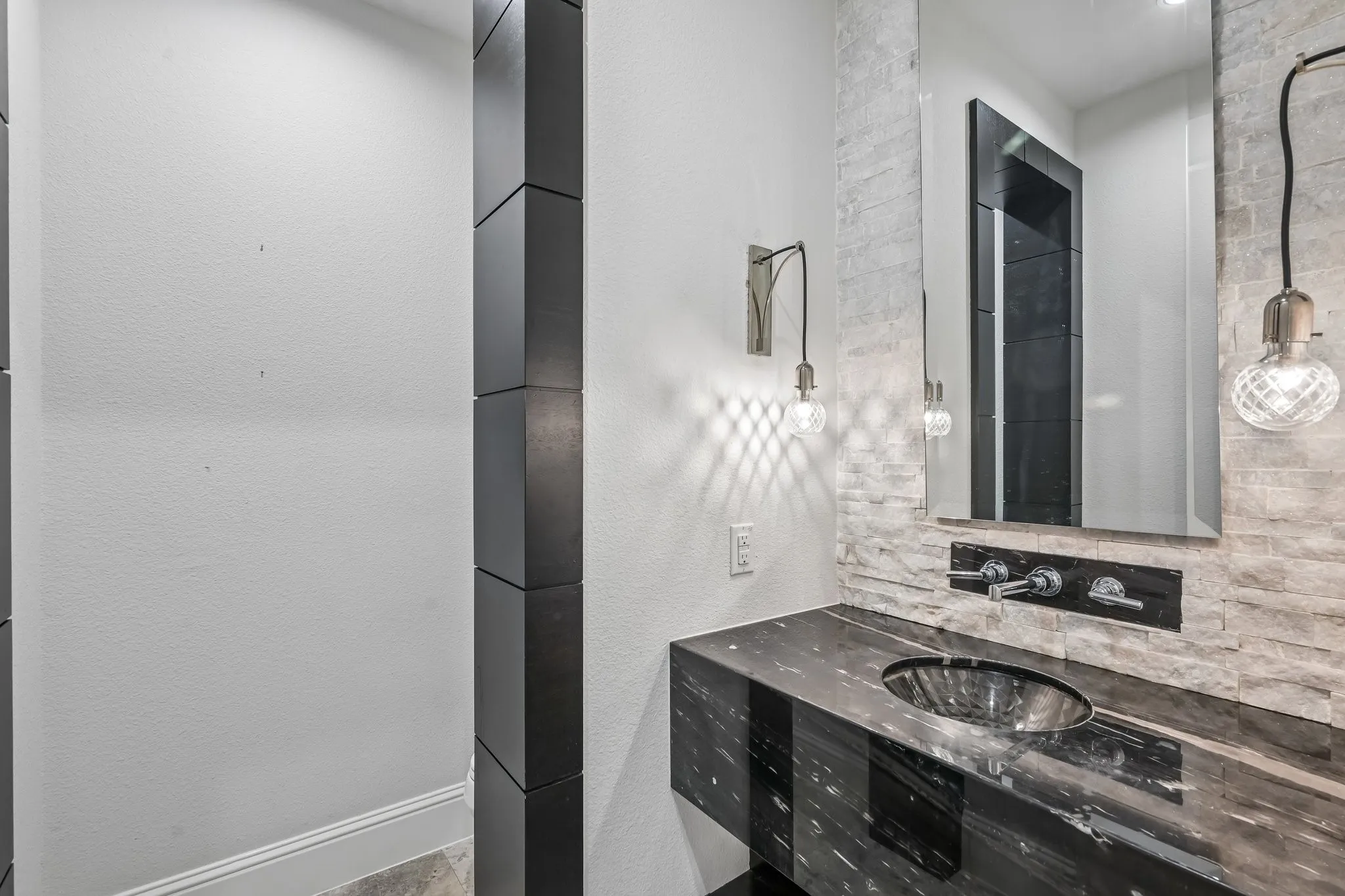 Powder bathroom