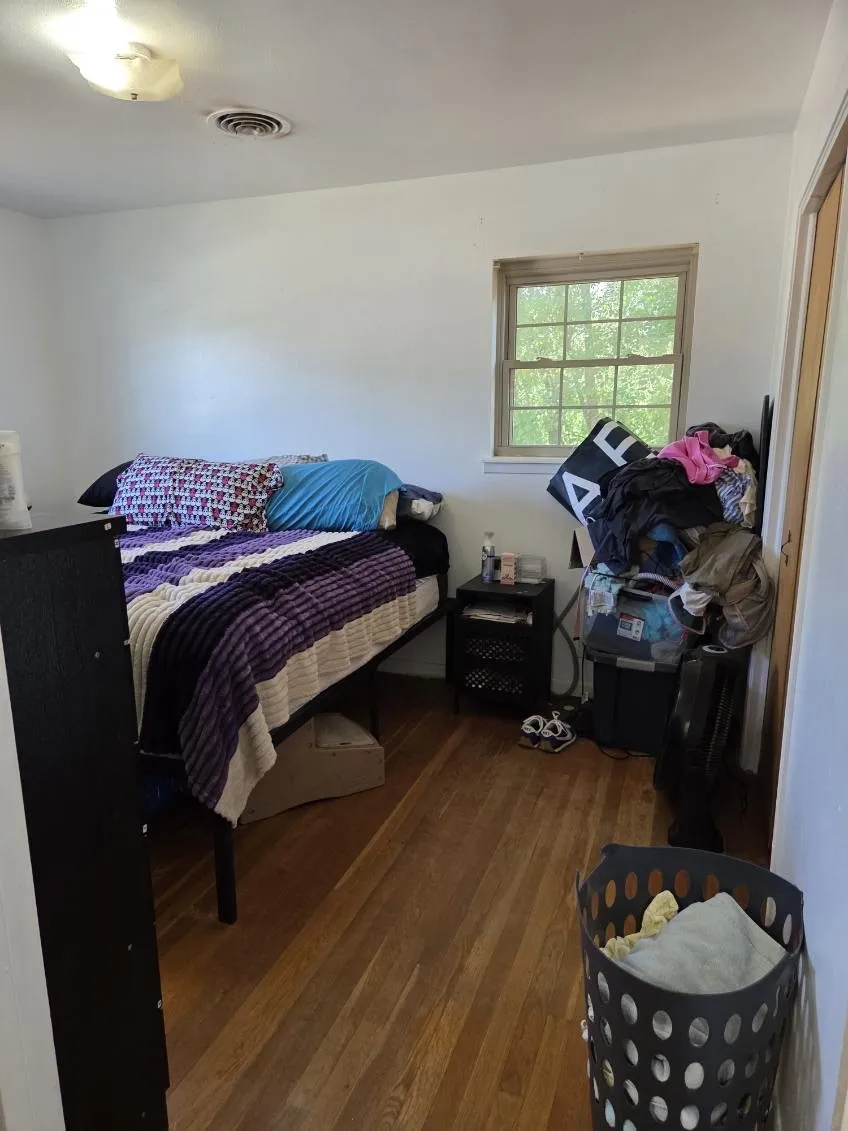 Hardwood-style flooring throughout