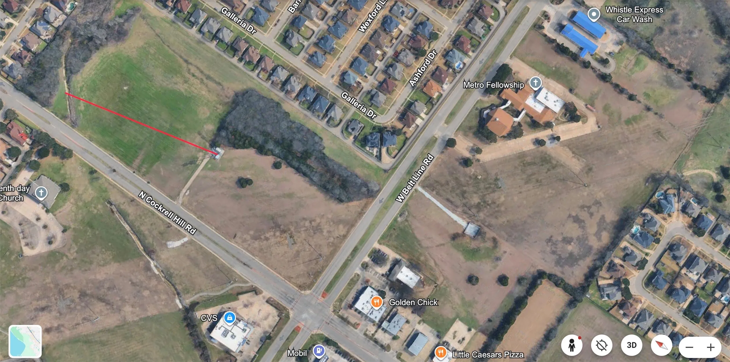 Aerial Map. Illustrating the property's boundaries and surrounding geographical features