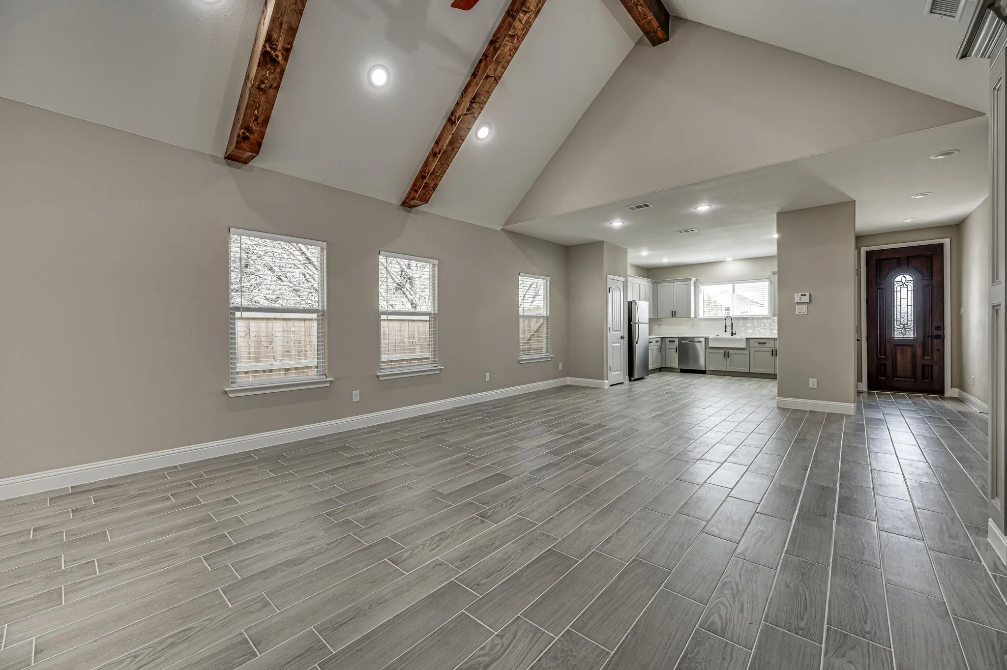 Plenty of room for new furniture
