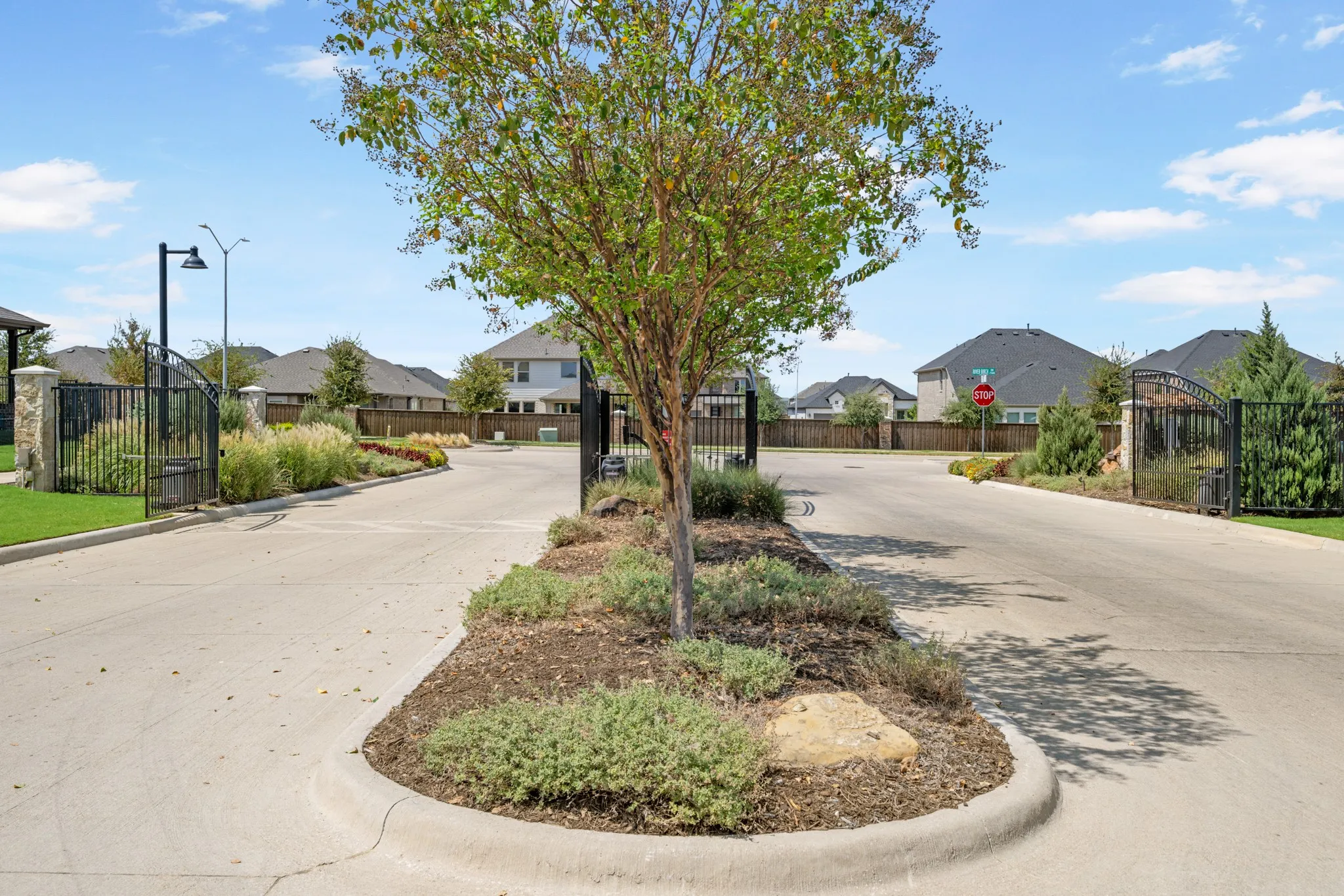 Gated community.
