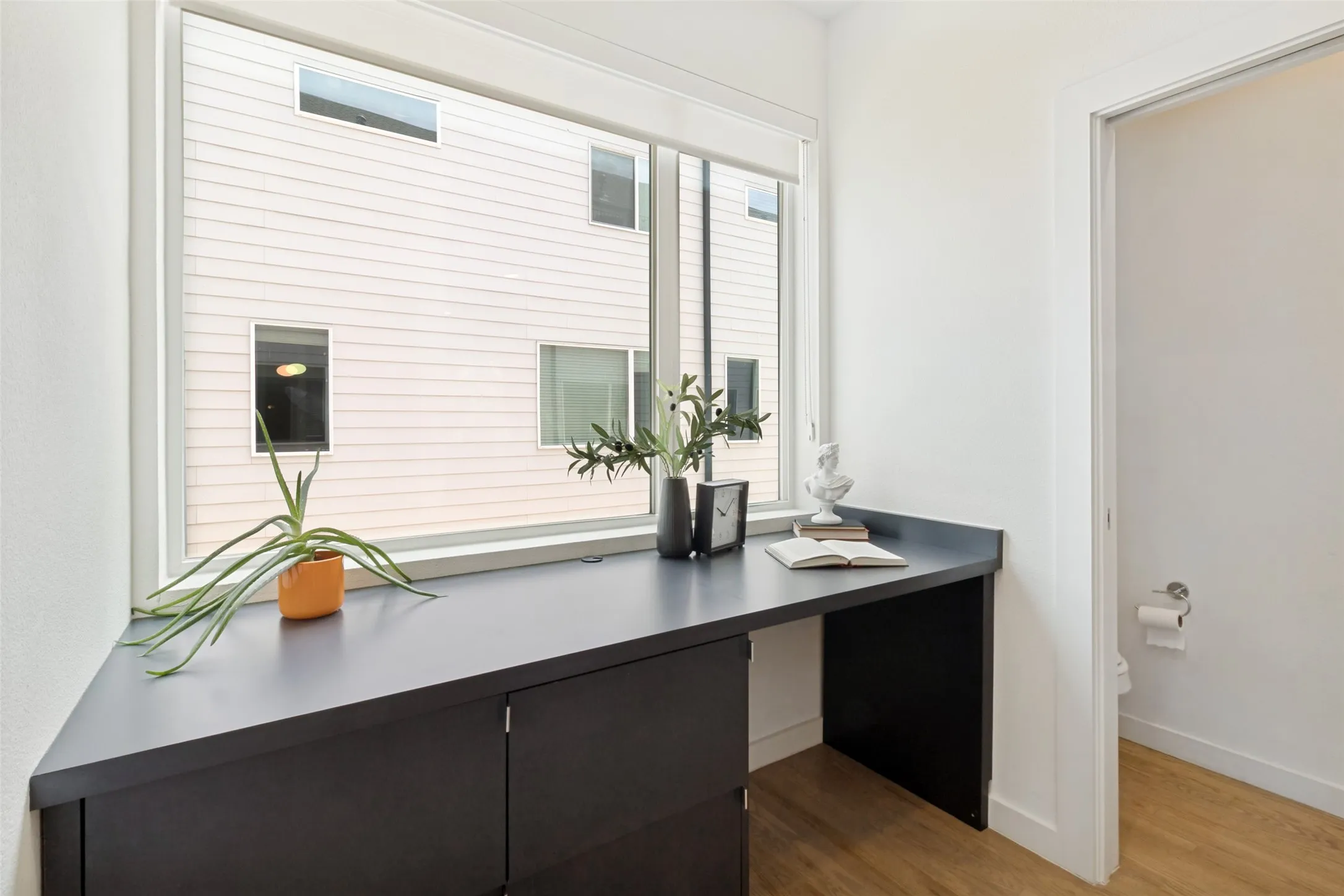 Built in office space on the 2nd floor