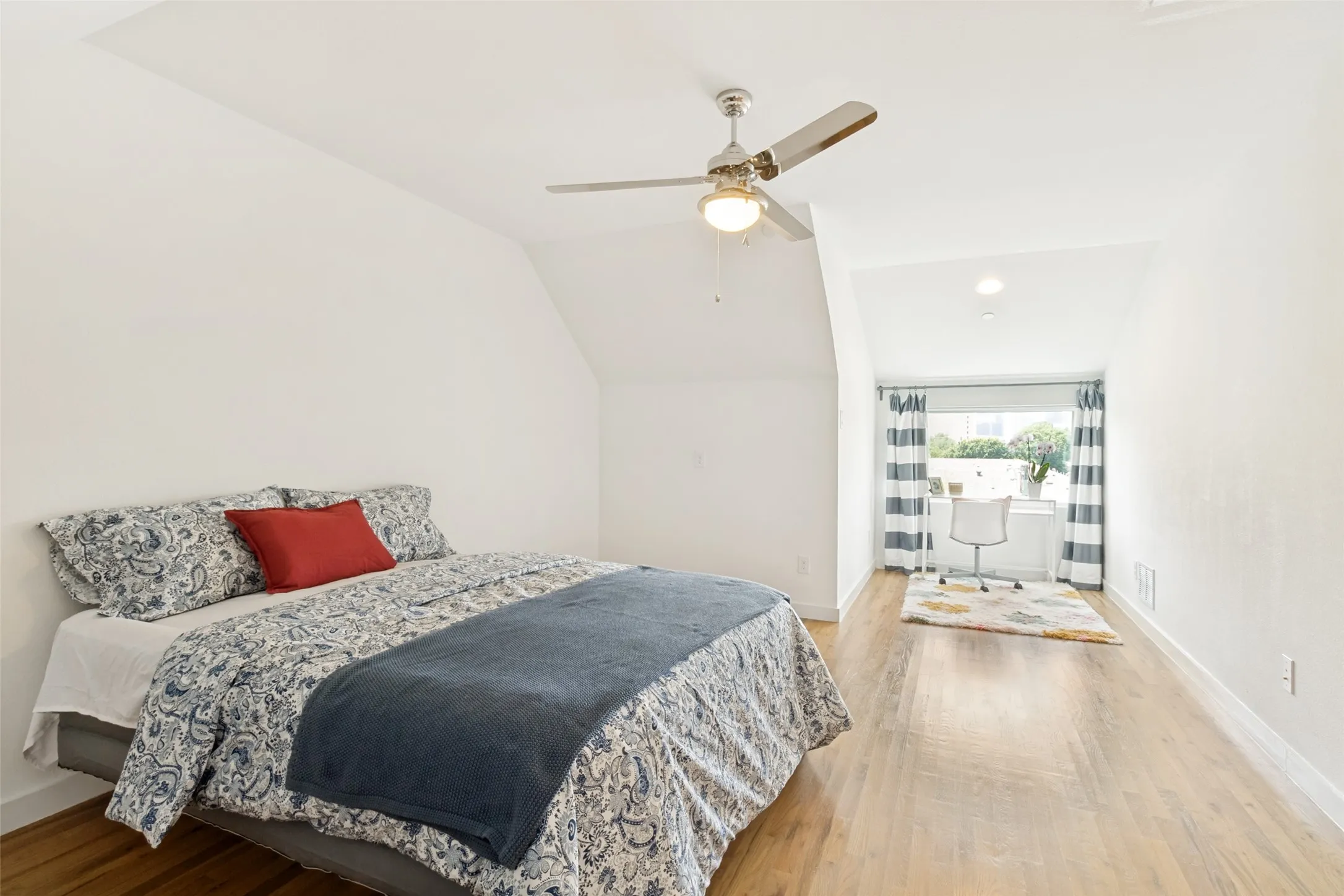 4th Floor Bedroom Suite Generously sized with room for an office or lounge