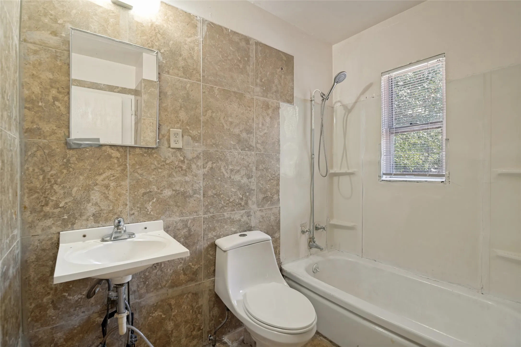 Tiled Bathroom