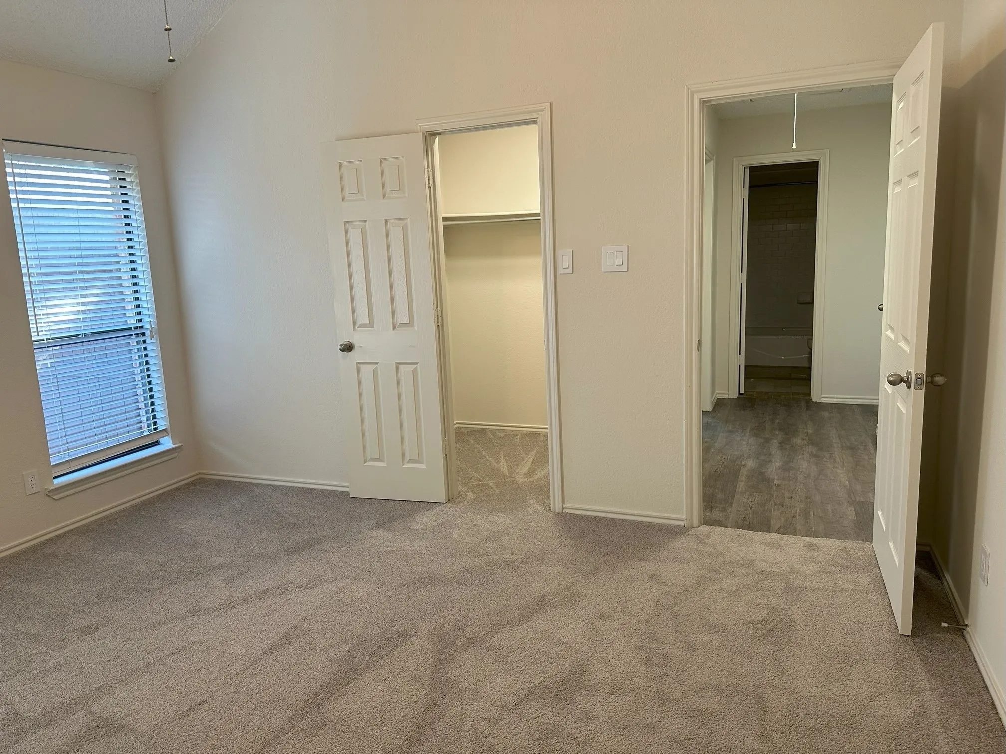 Primary closet