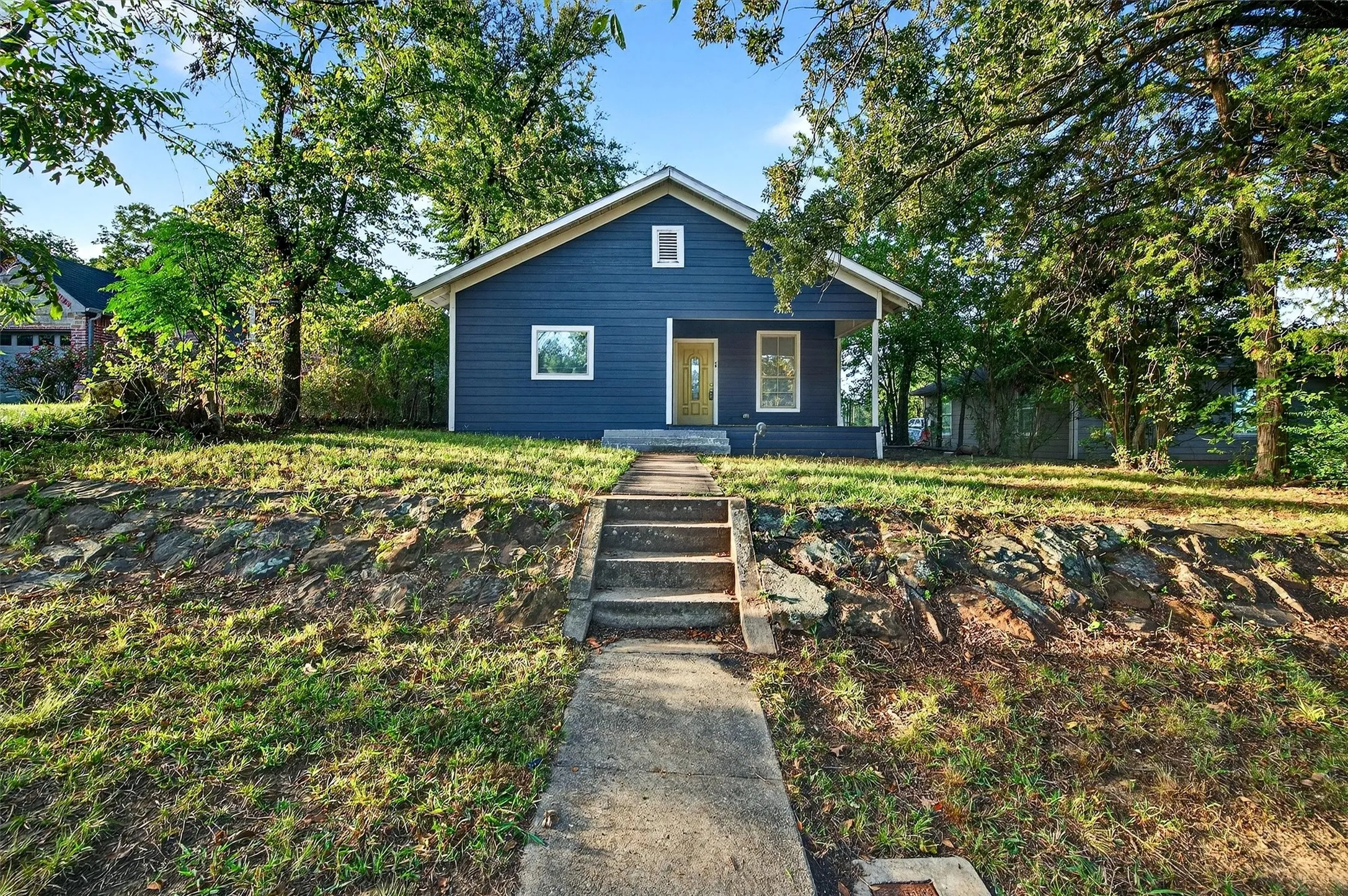 Bungalow-style home featuring covered porch