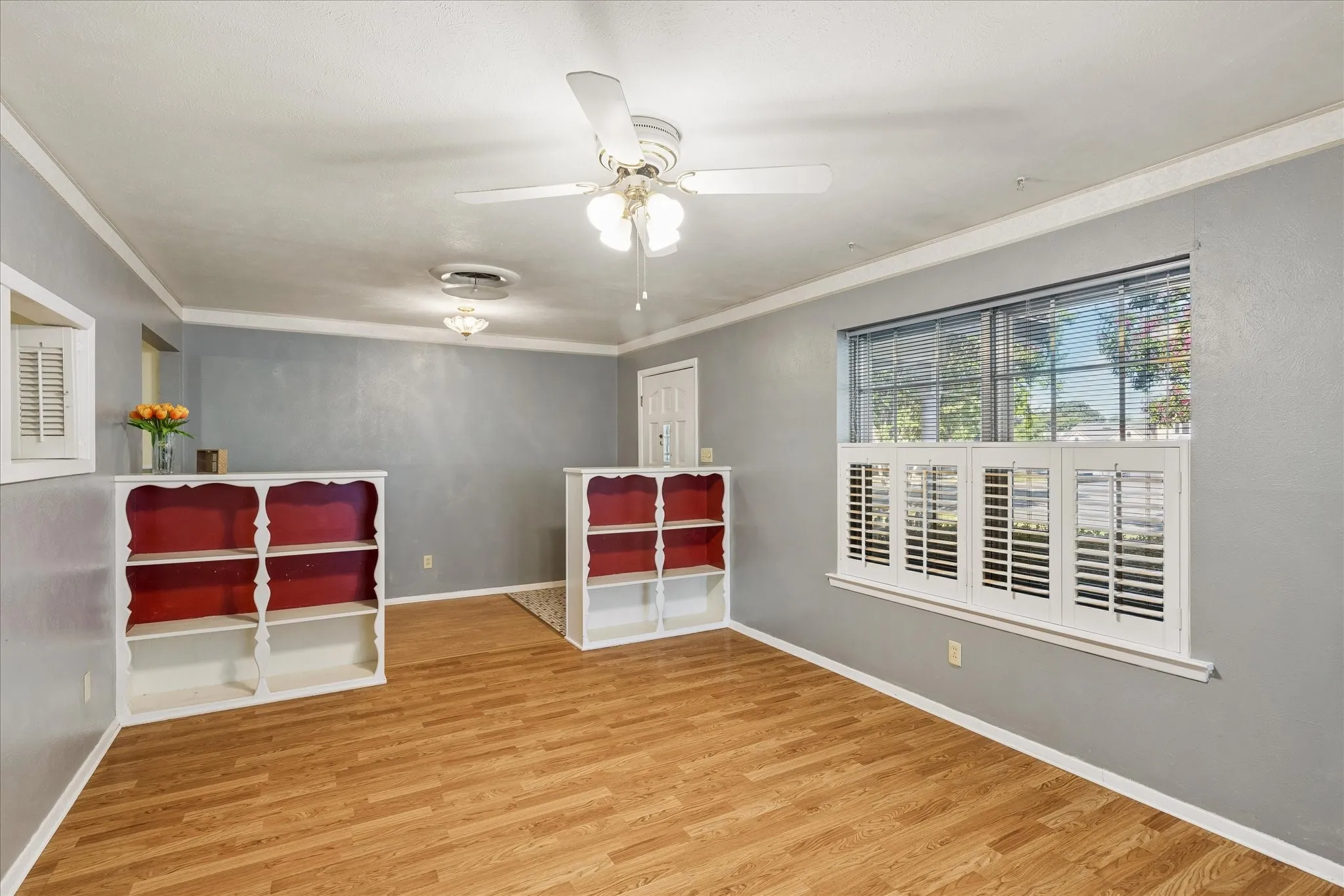 Living Room with large picture window looking over front yard