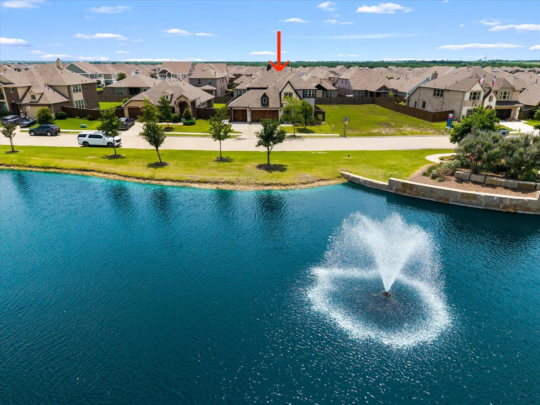 Largest pond in the community that the home faces.