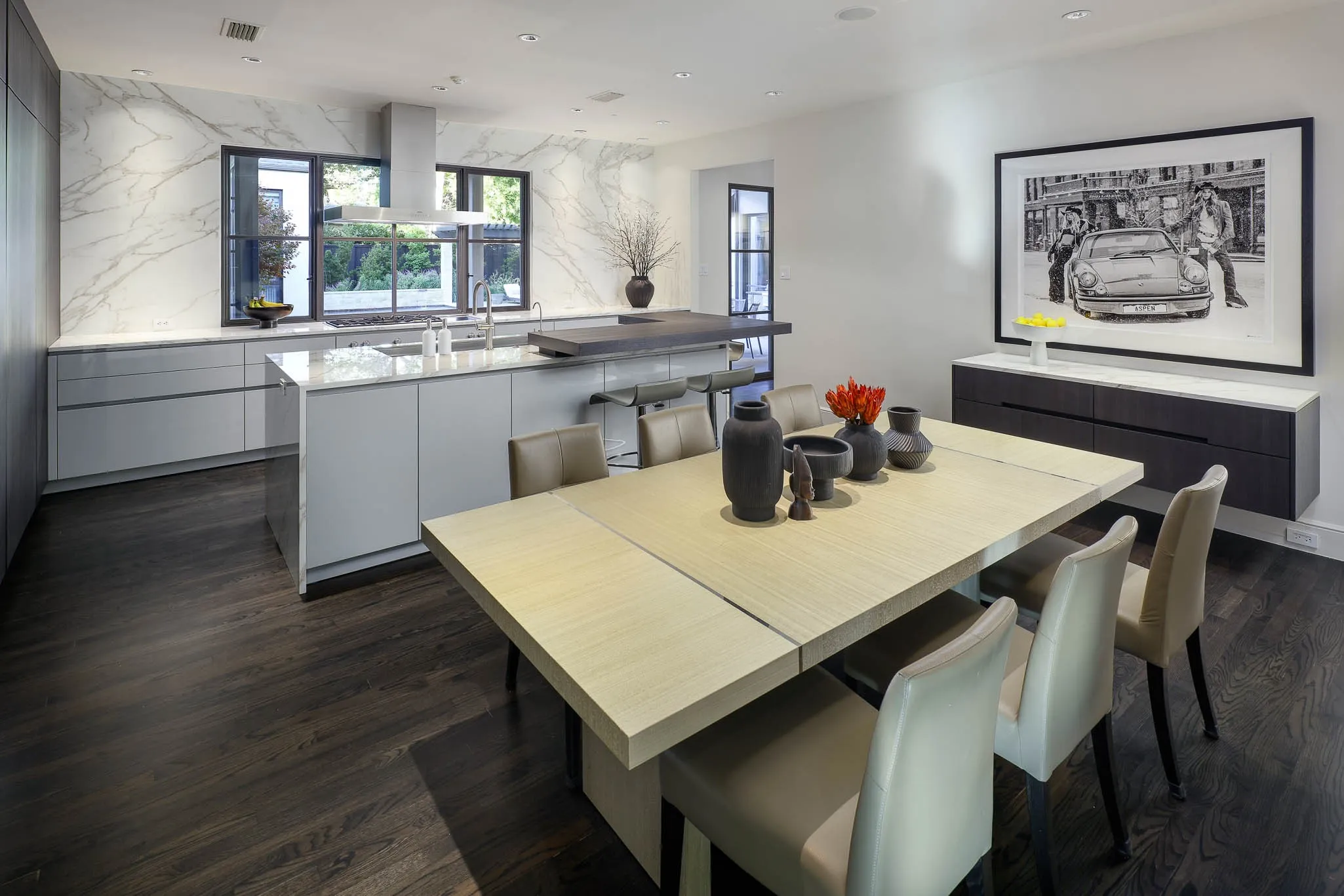 Eggersmann Designed Kitchen with Gaggenau appliances