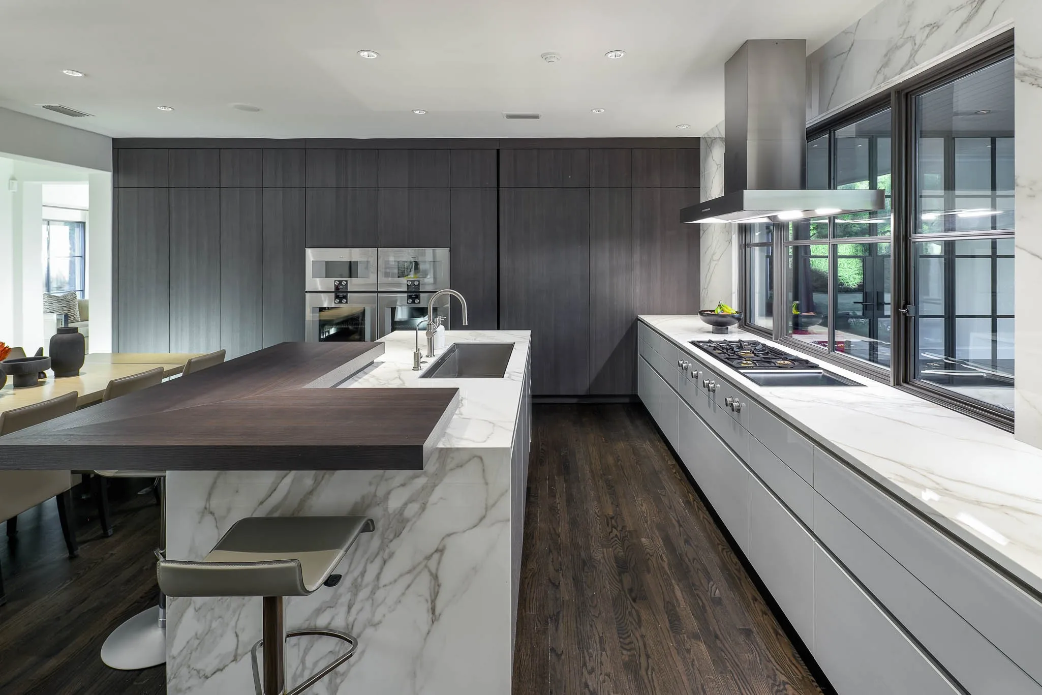 Eggersman Designed Kitchen with Gaggenau appliances