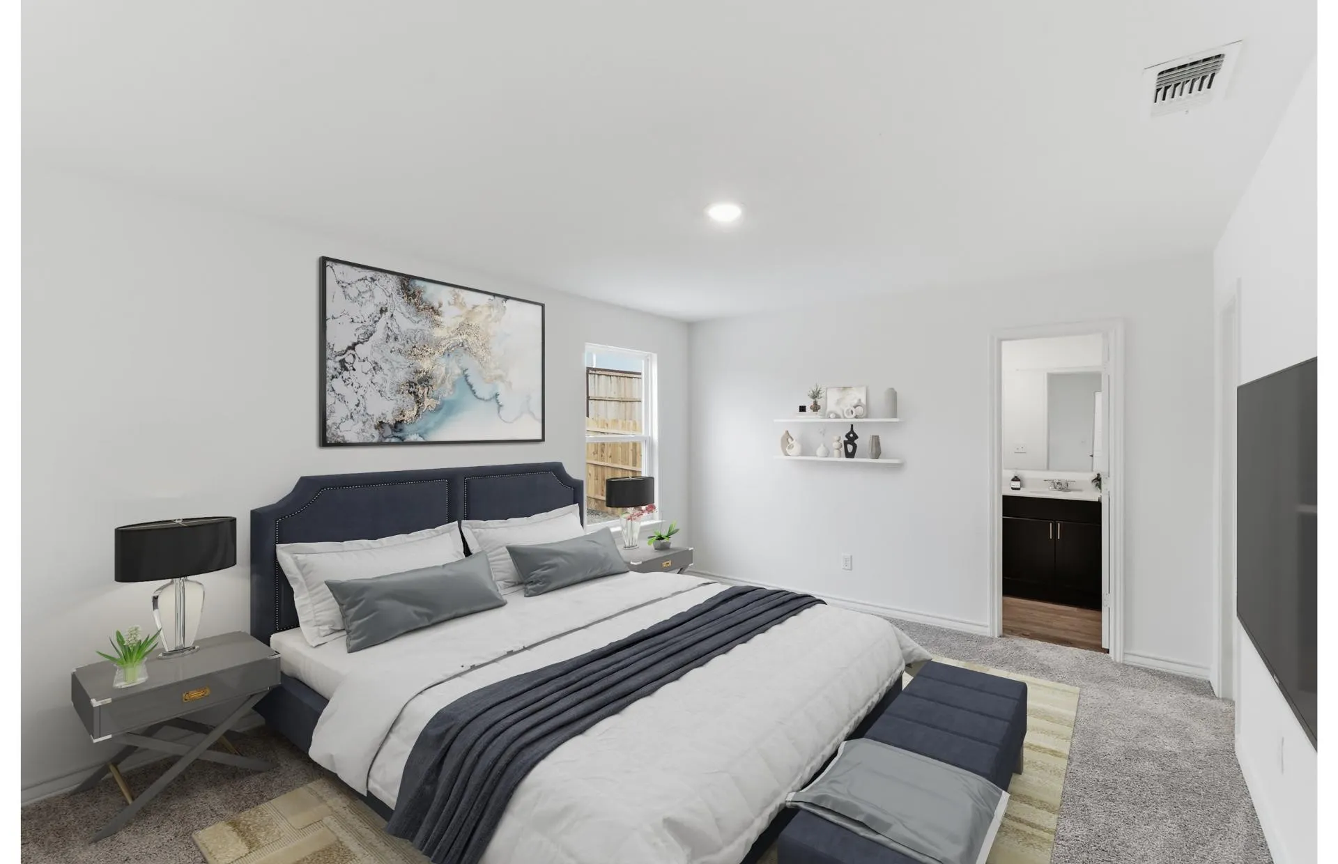 *Virtual Representation - Spacious owner's suite with private bath