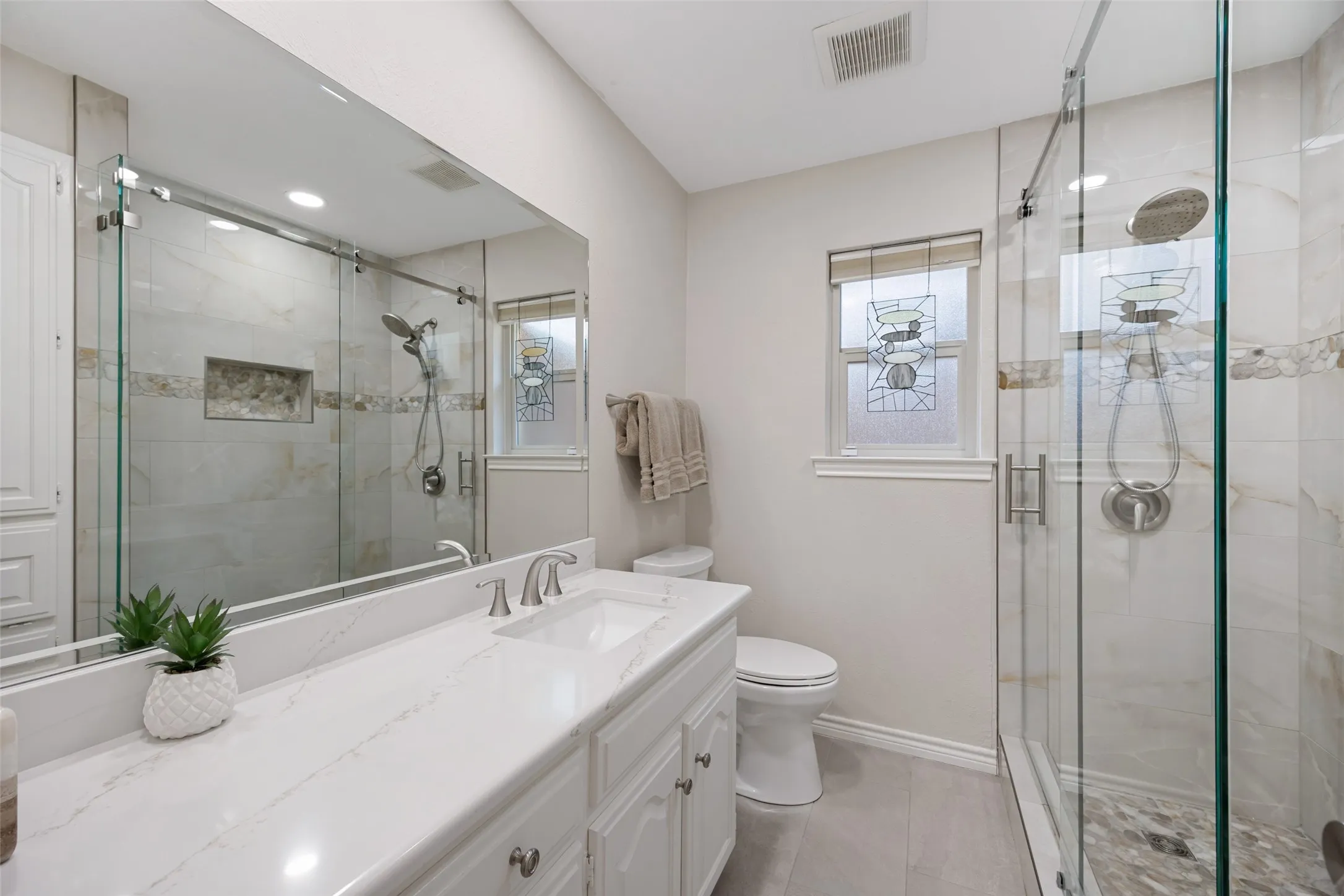 This bathroom was redone in 2022!