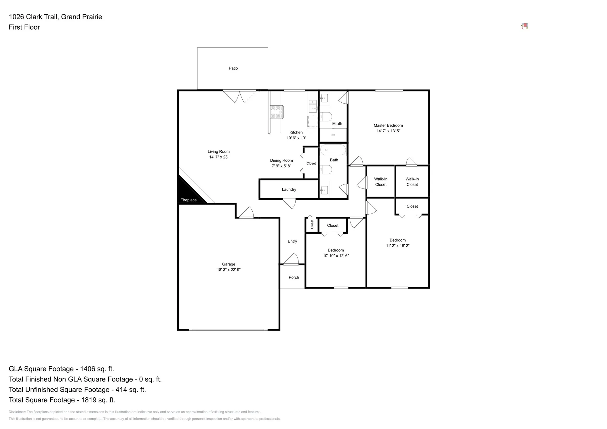Single Family Residence For Rent in Dallas County , 1026 Clark Trail, Grand Prairie, Texas 75052, 3 Bedroom, 2 Bathroom, 2 Garage spaces, 1,483 Sqft, built in 1979, mls#21375423, Real Estate Agent in Grand Prairie, Homes For Rent in Dallas county, Homes For Rent in Grand Prairie, Realtor in Grand Prairie Texas, Real Estate Brokerage Independent Realty Texas, Luminita Cordes Realtor