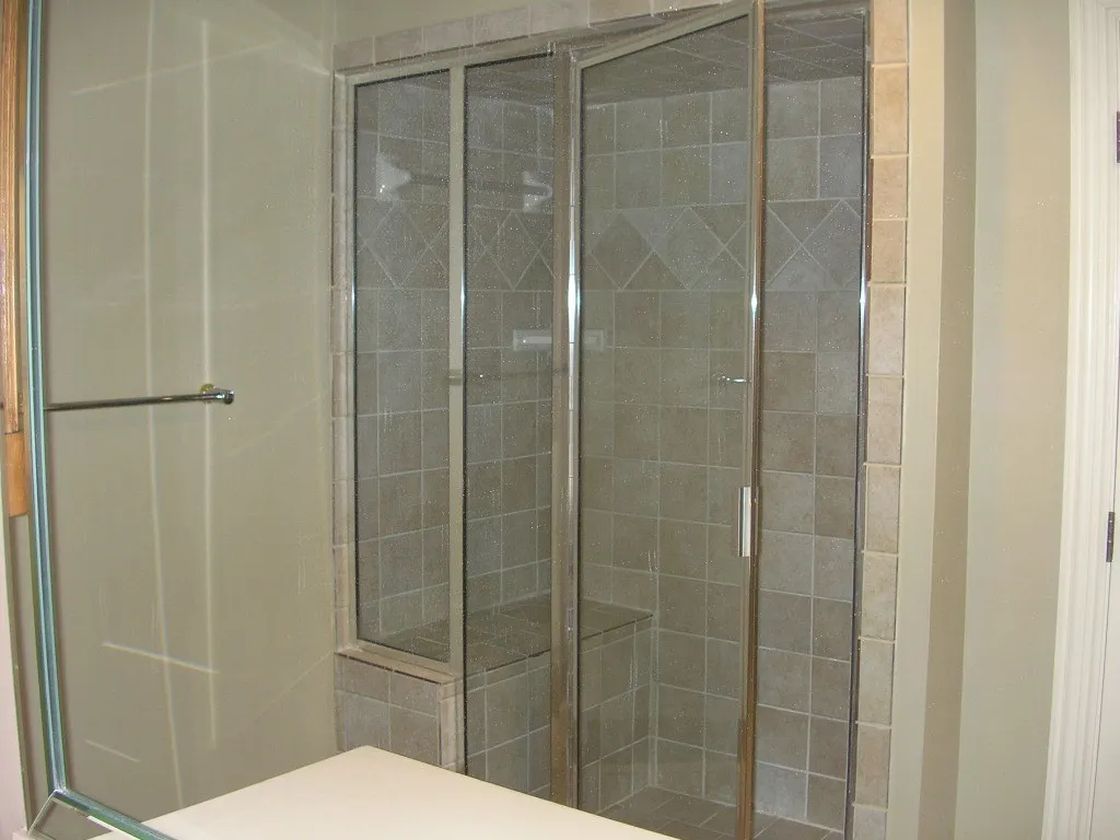 Huge master walk-in shower