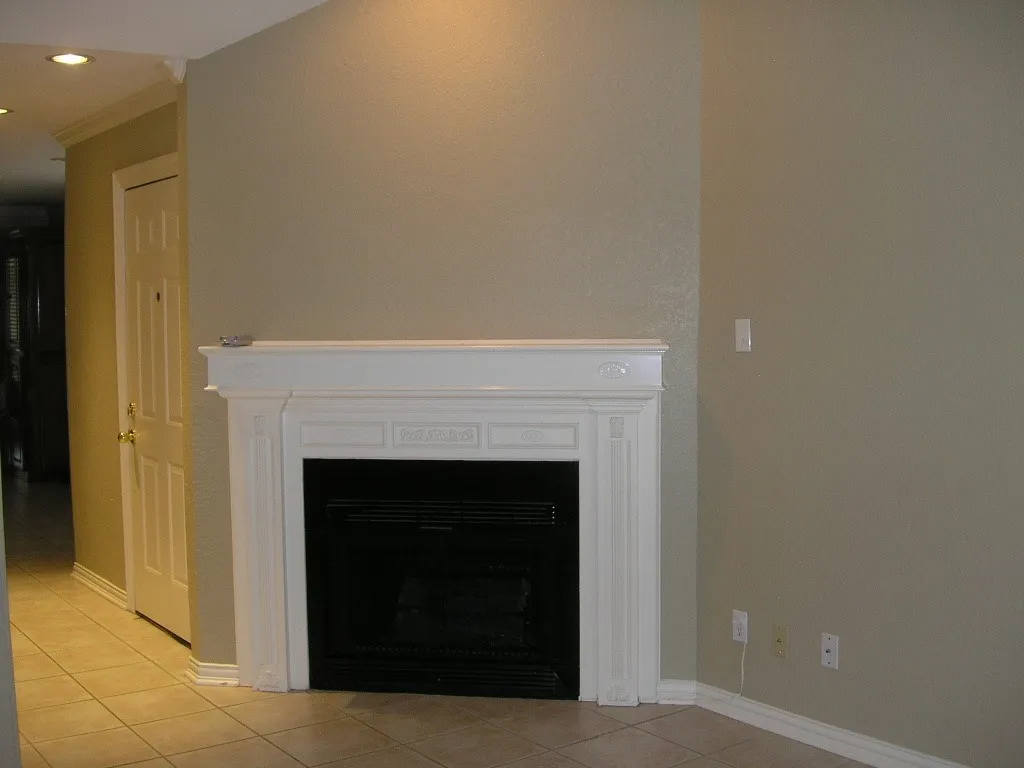 Electric fireplace only, non wood-burning.