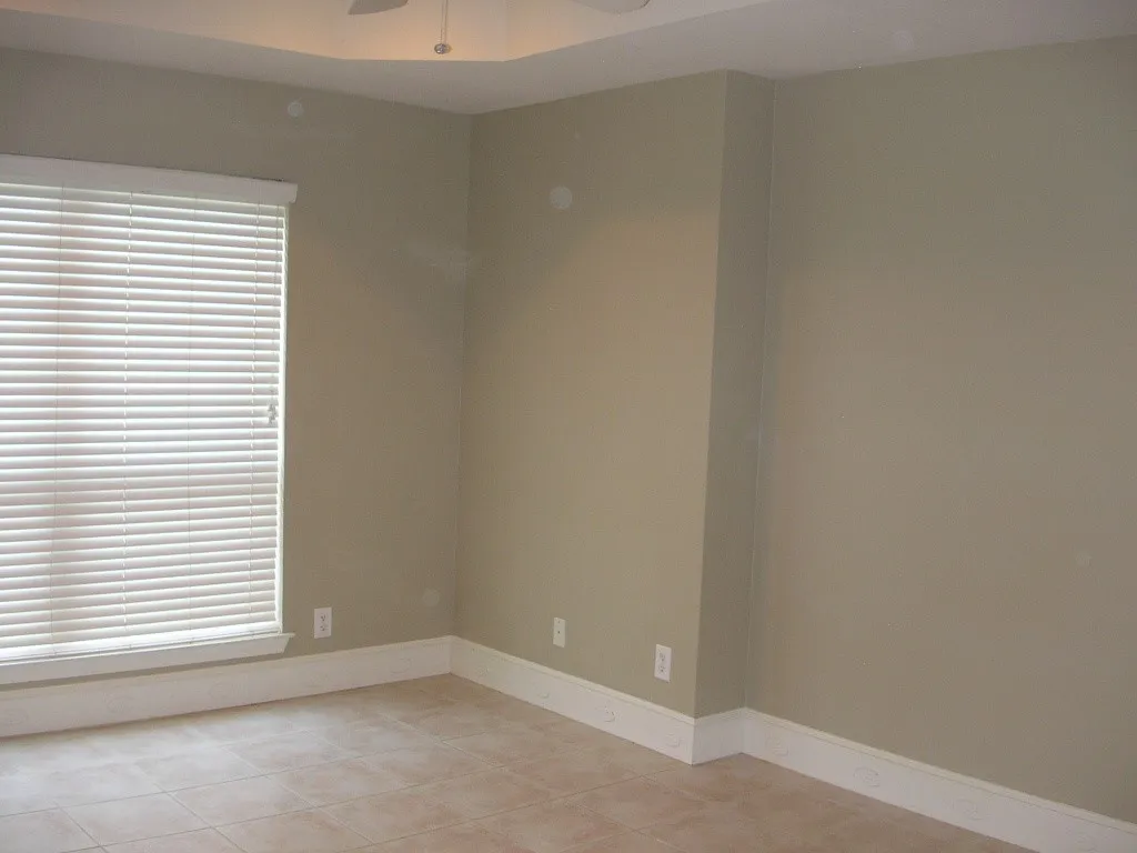 Large master bedroom with raised ceiling