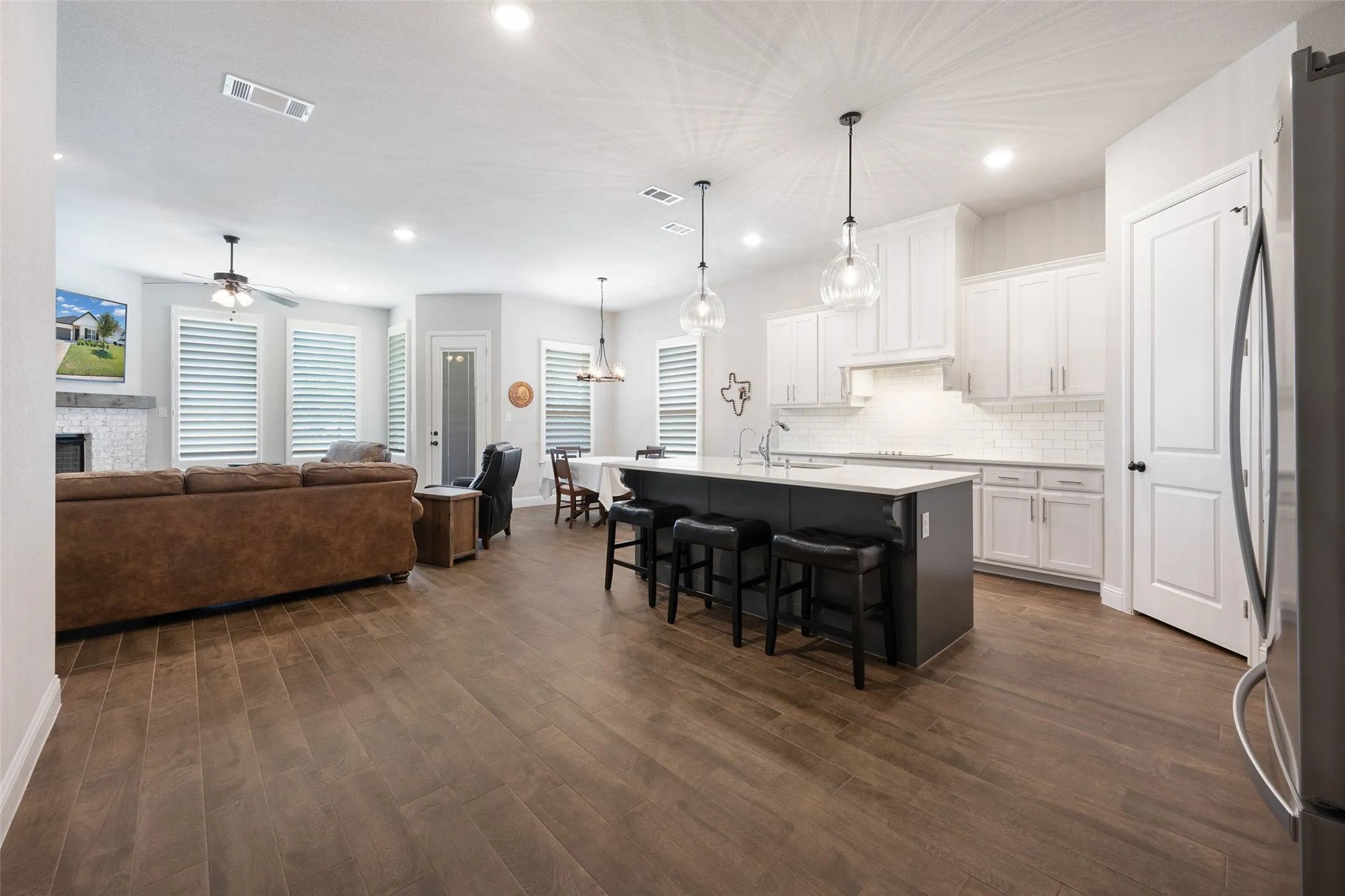 Open Concept Living - Kitchen