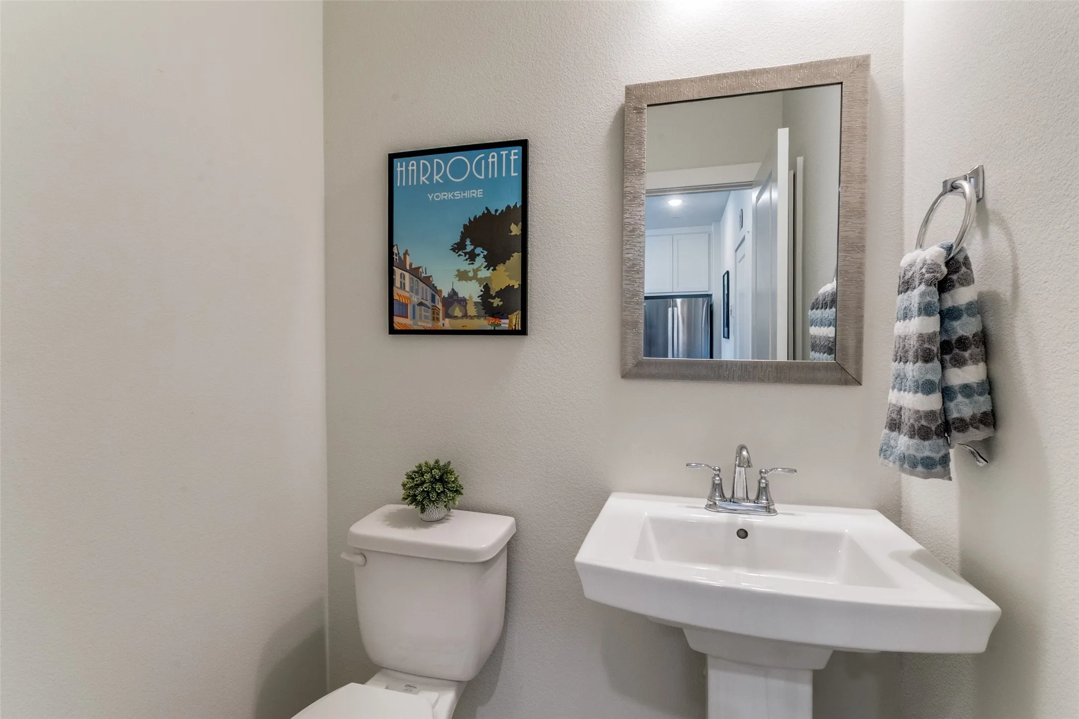 downstairs half bath