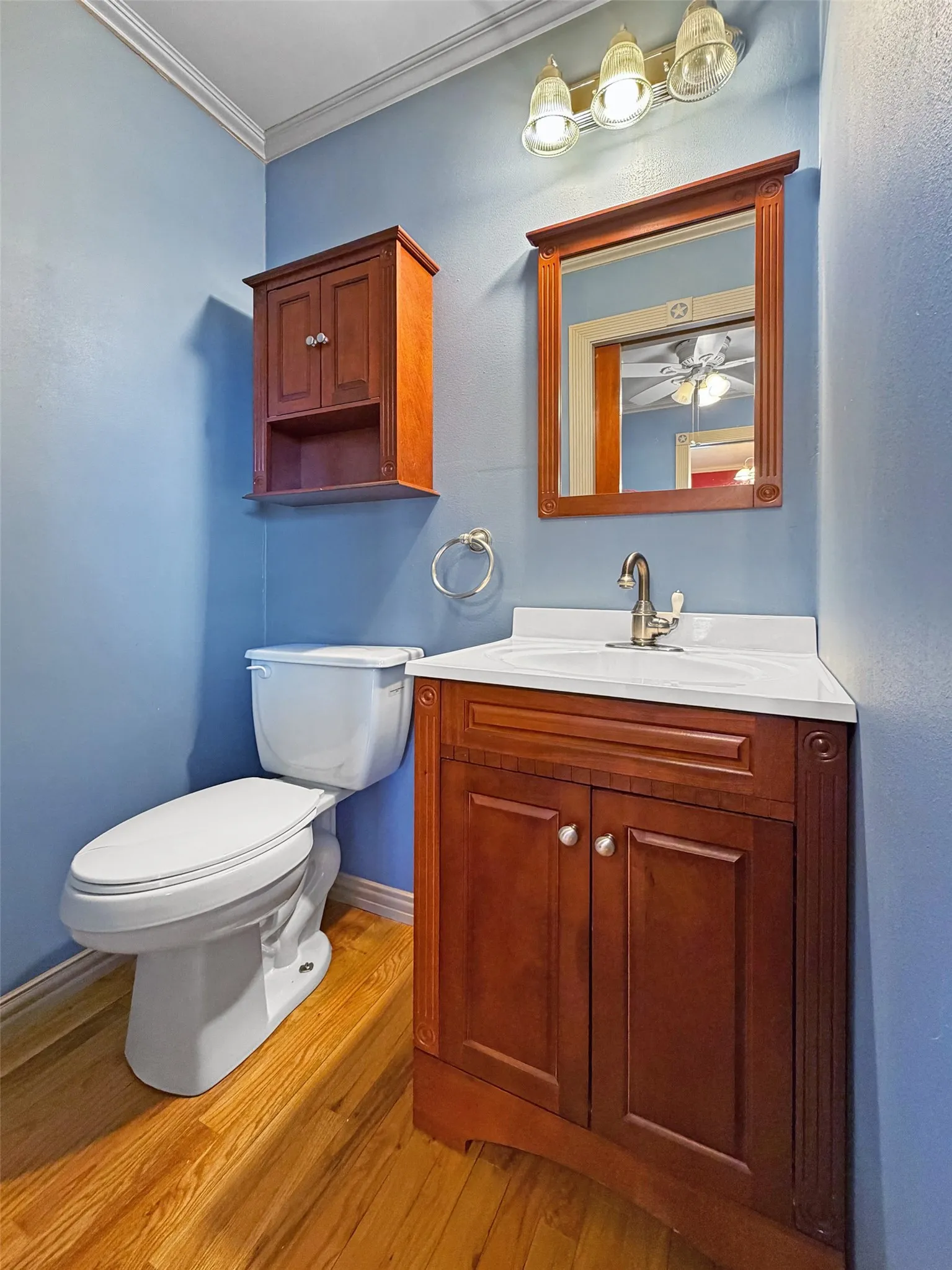 Half Bath in Laundry Room