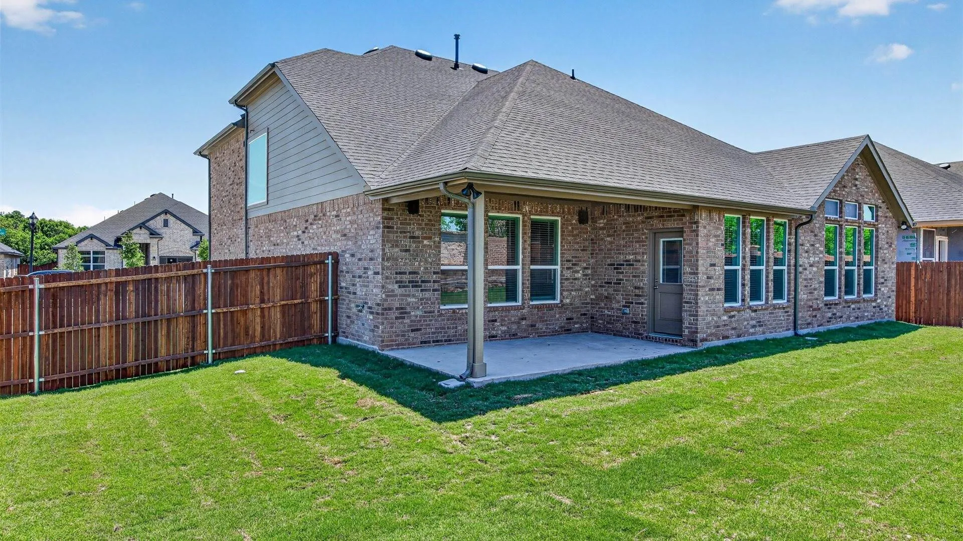 Rear Elevation - All Home and community information, including pricing, included features, terms, availability and amenities, are subject to change at any time without notice or obligation. All Drawings, pictures, photographs, video, square footages, floor plans, elevations, features, colors and sizes are approximate for illustration purposes only and will vary from the homes as built.