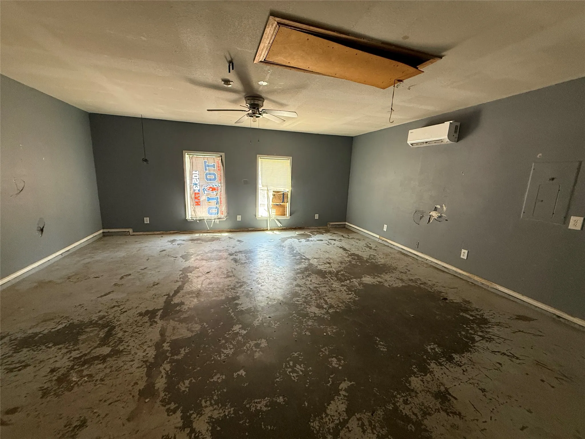 Converted garage to 4th bedroom