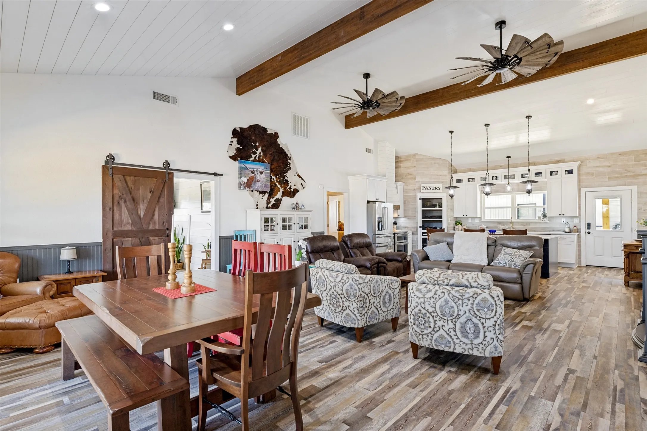 Open floor plan