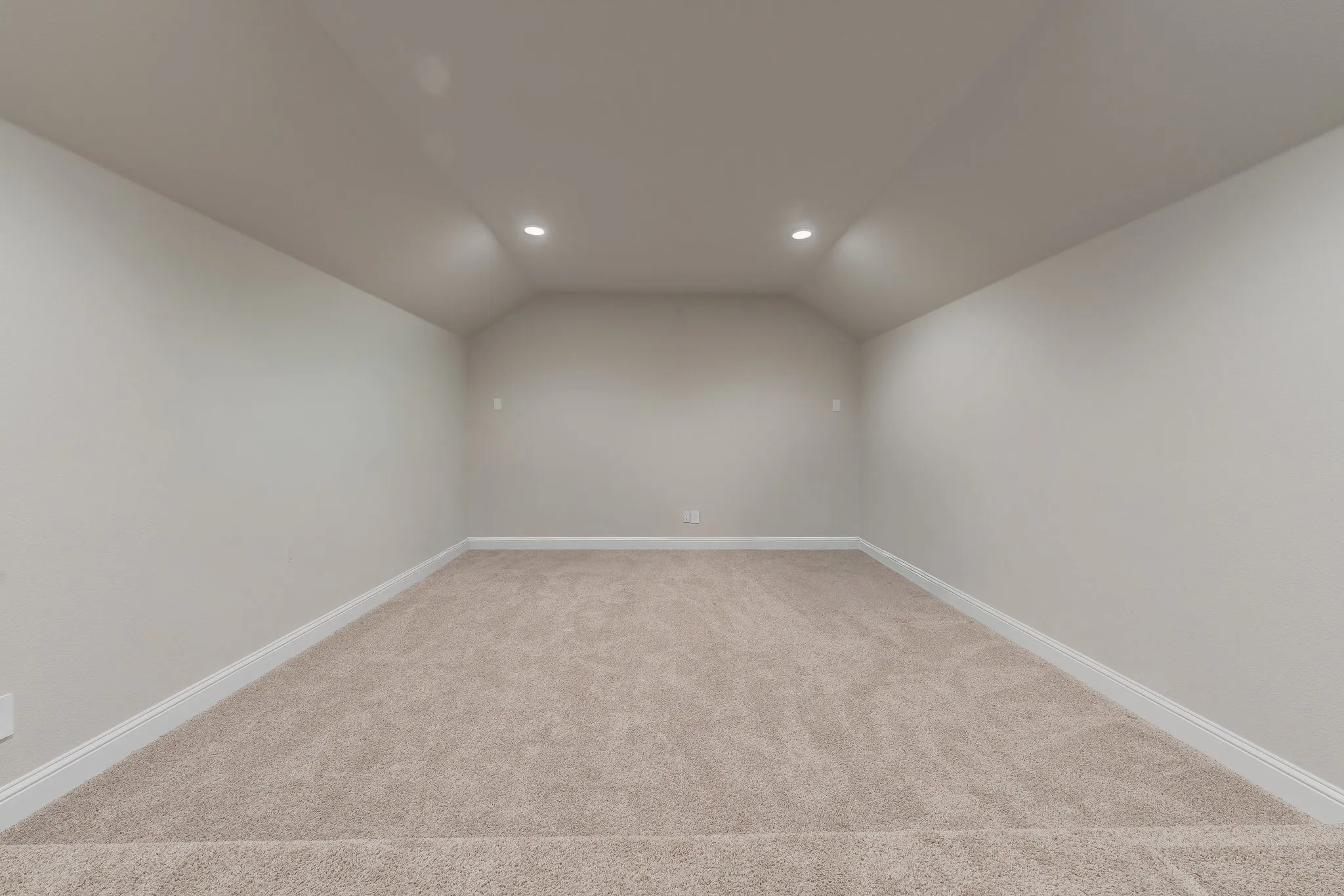 Media room ready for movie nights