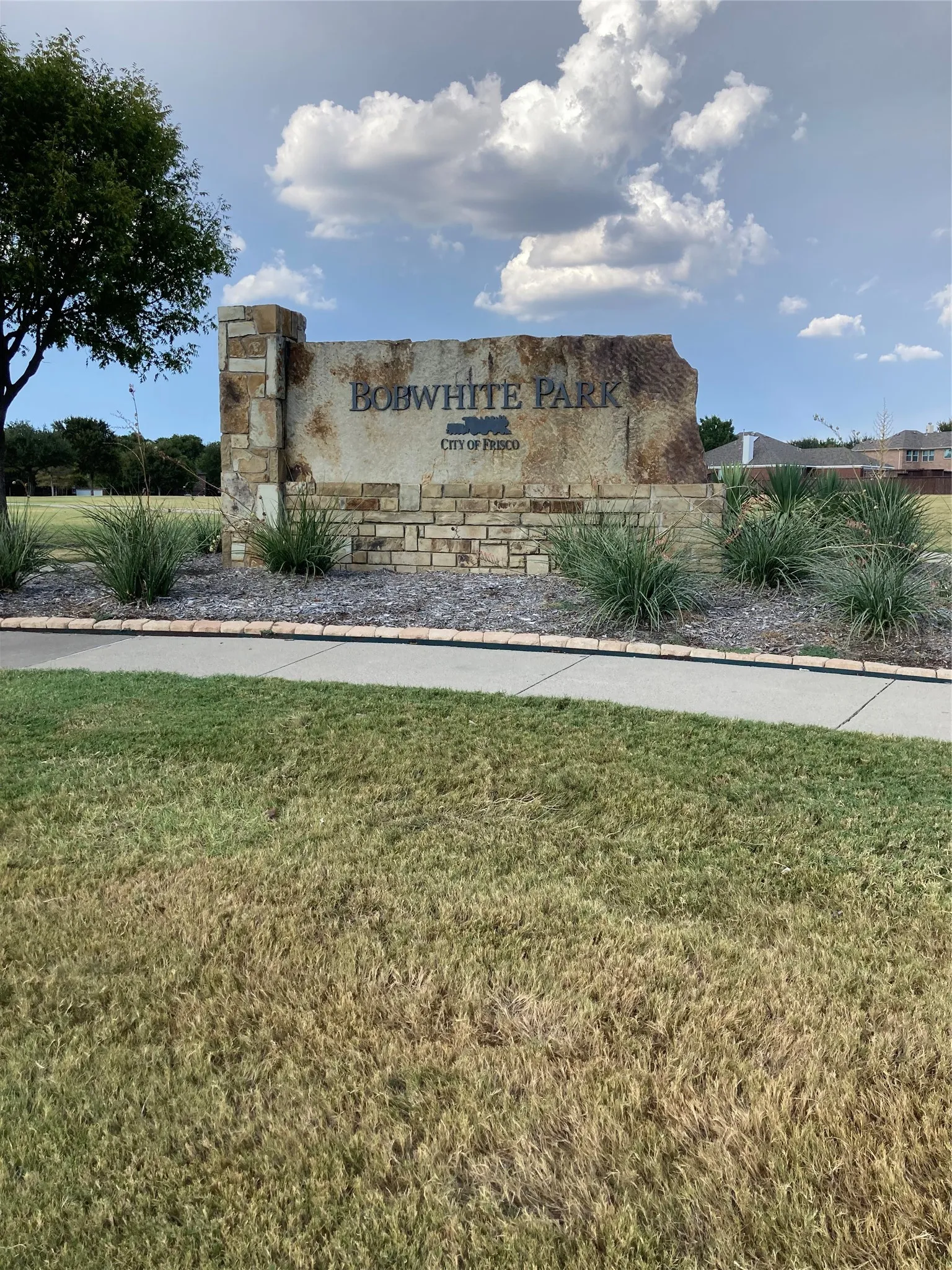 Bobwhite Park is located a few blocks from the property.