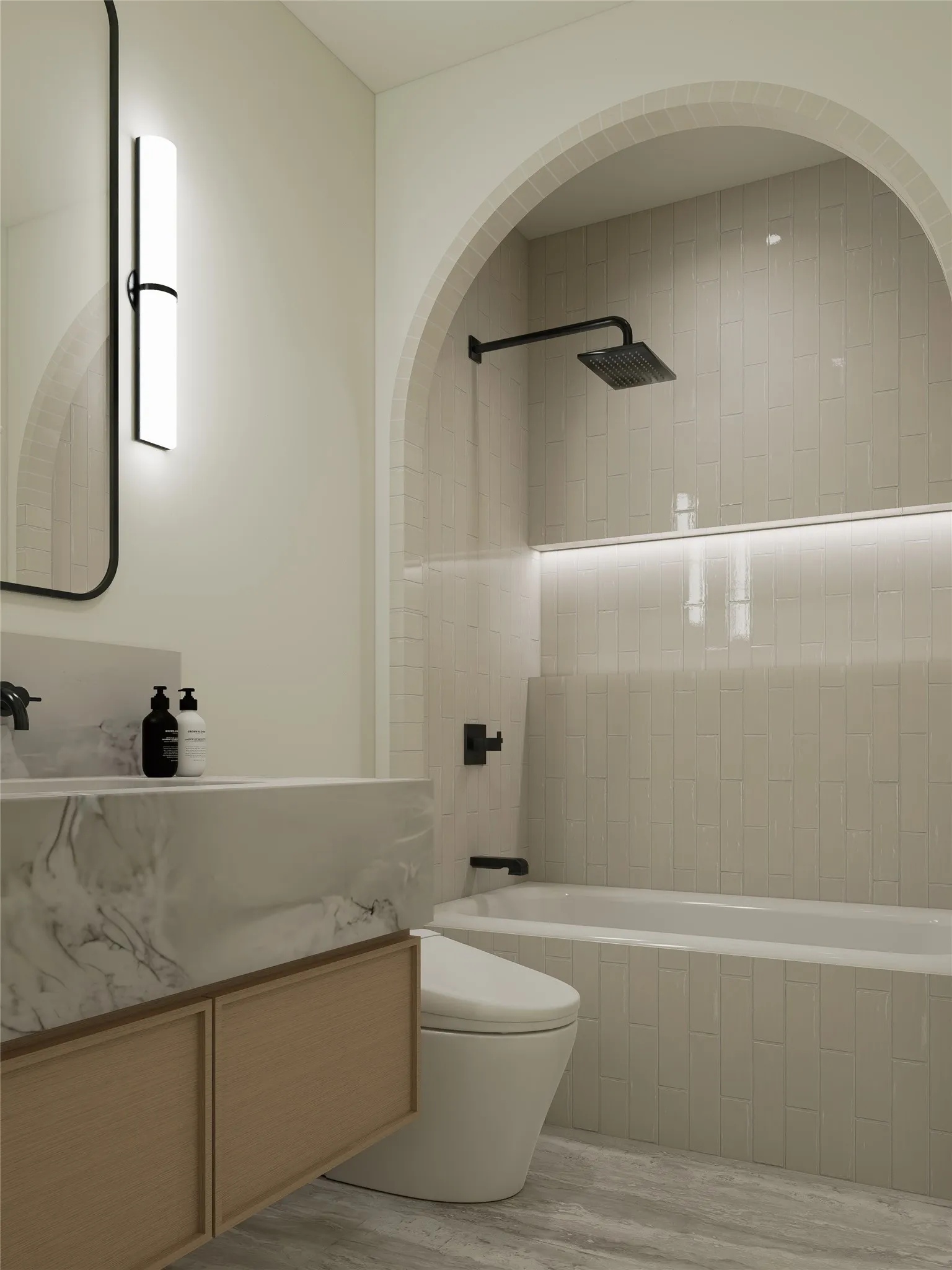 Apartment bath