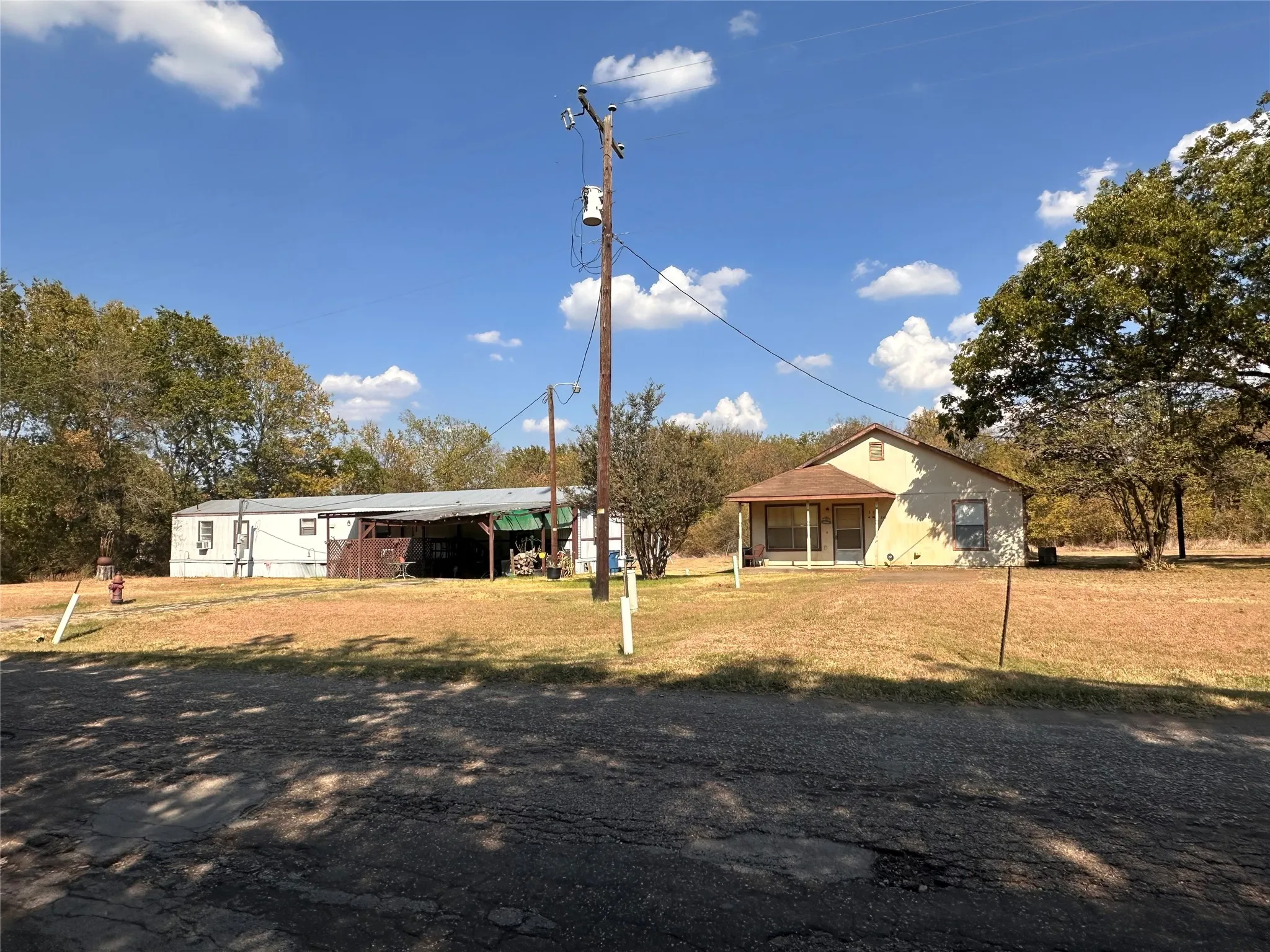 View from Street of Both homes