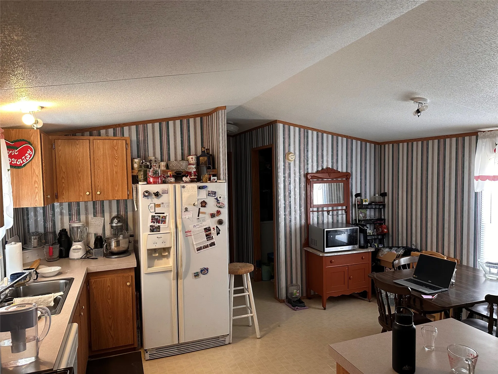 Kitchen in mobile home