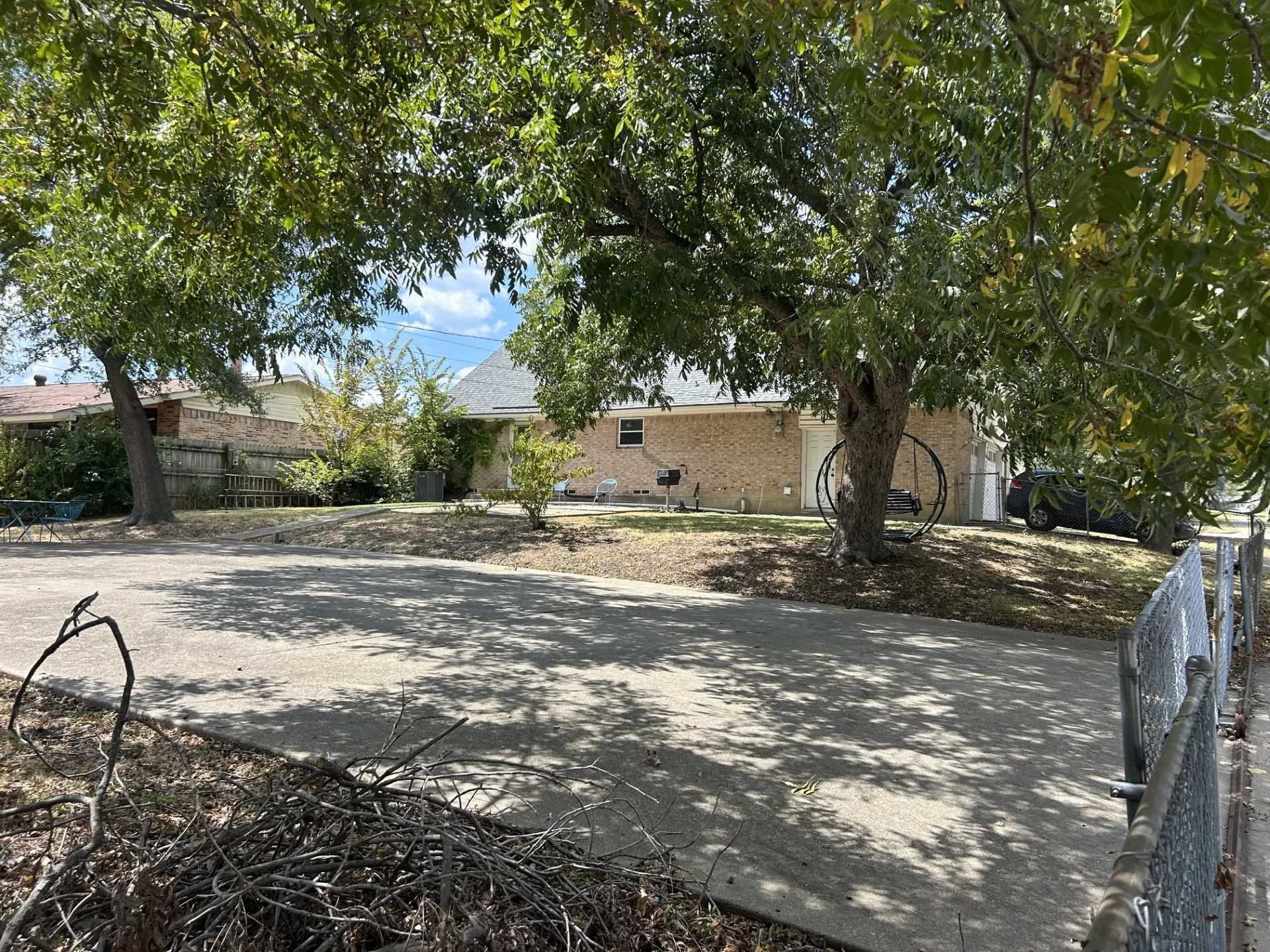 Back yard