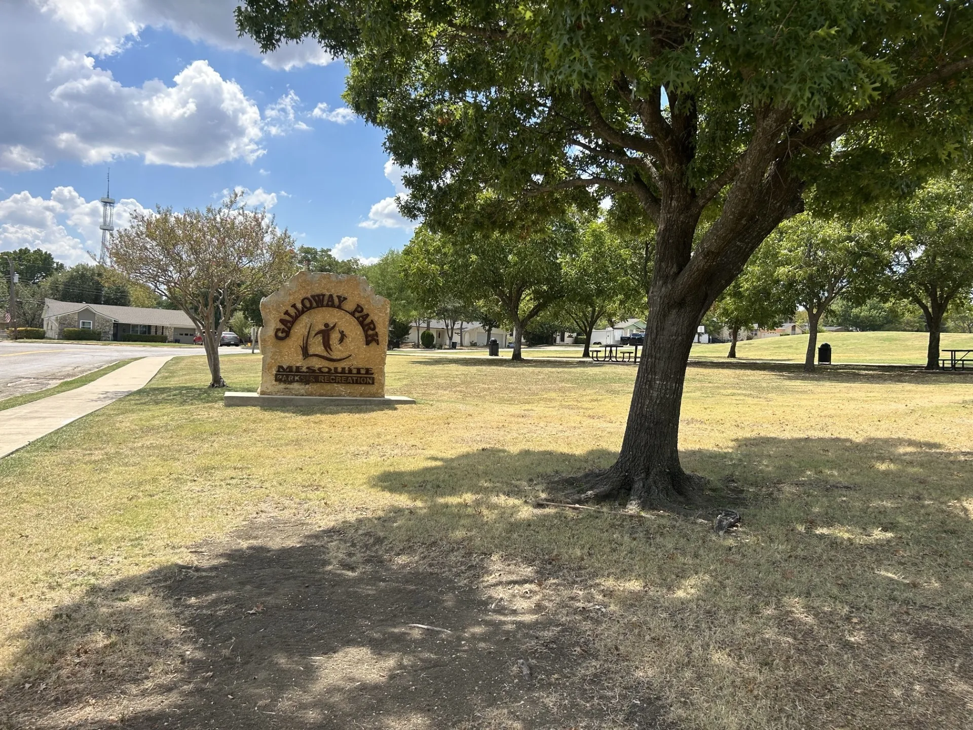 Galloway Elementery Park accross the street from the home