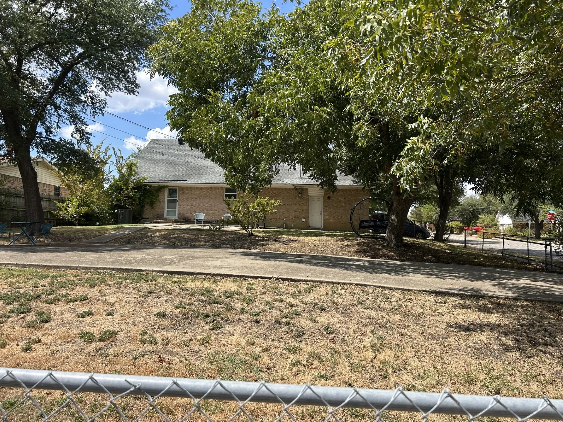 Back yard