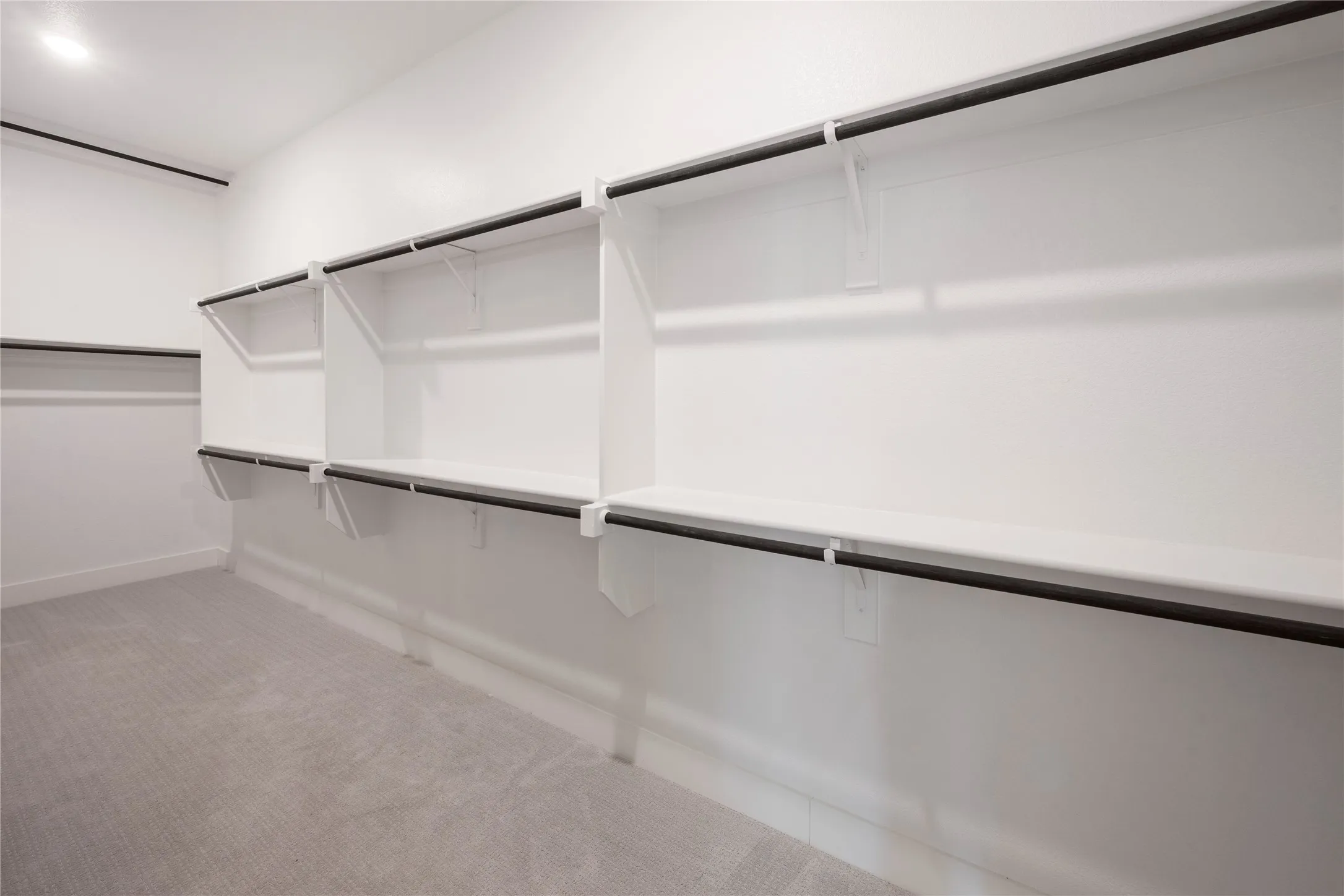All seasons closet with plenty of space.