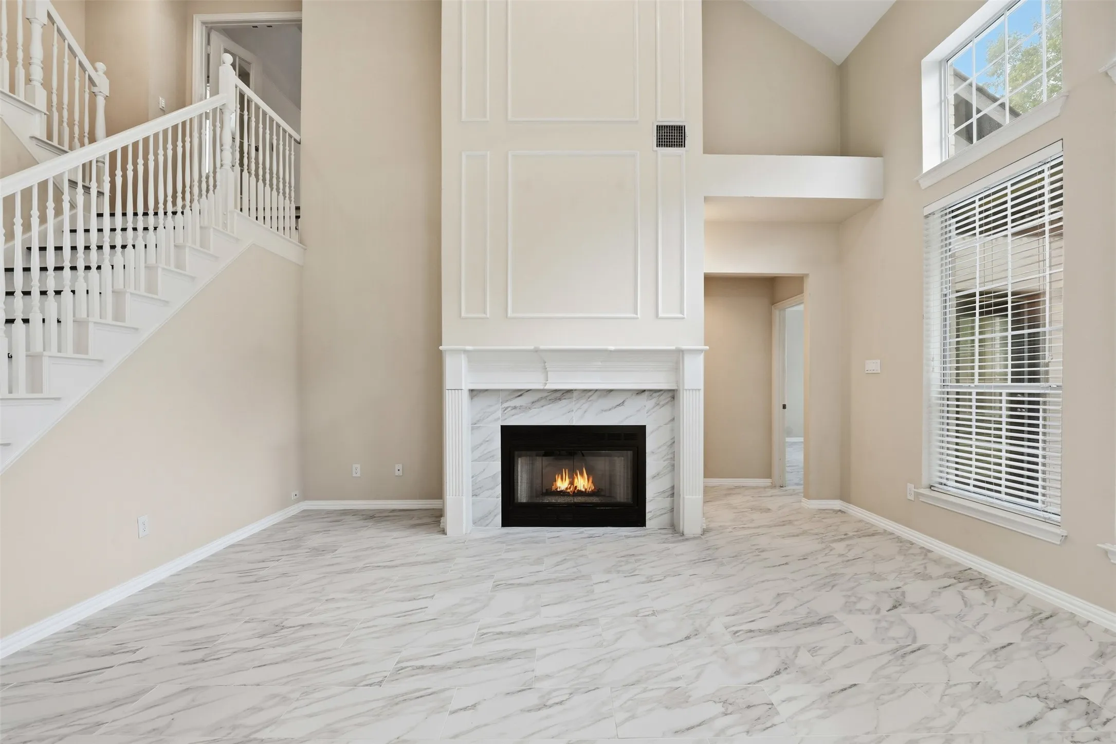 high ceilings