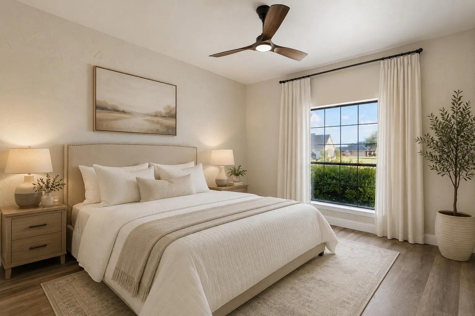Bedroom—Virtually Staged
