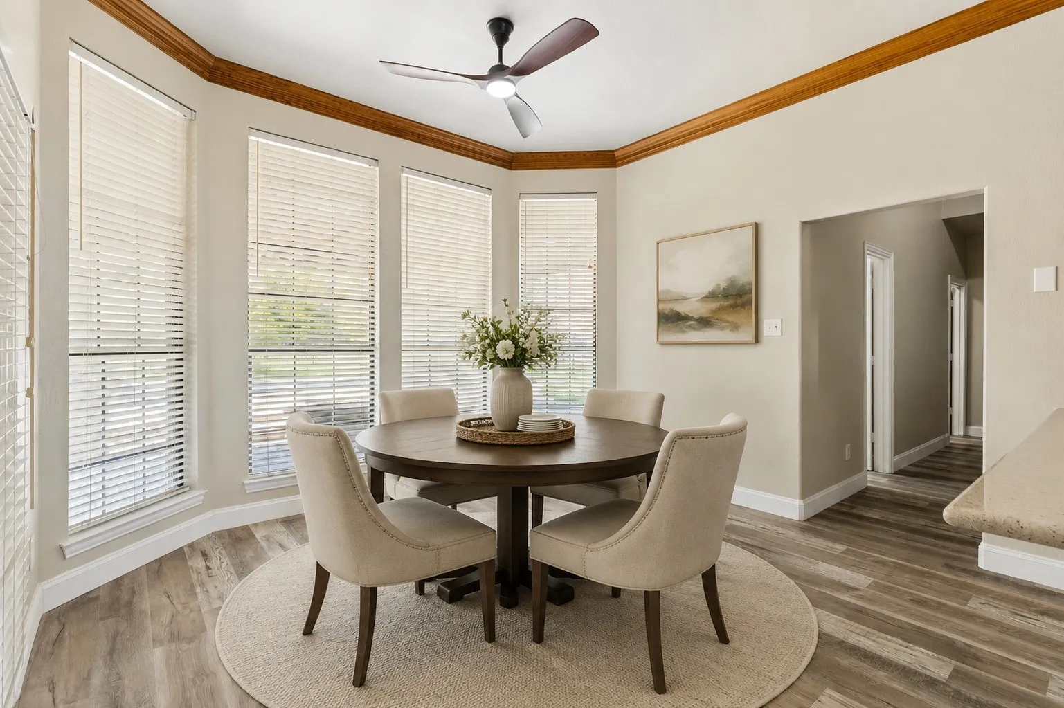 Breakfast Area—Virtually Staged
