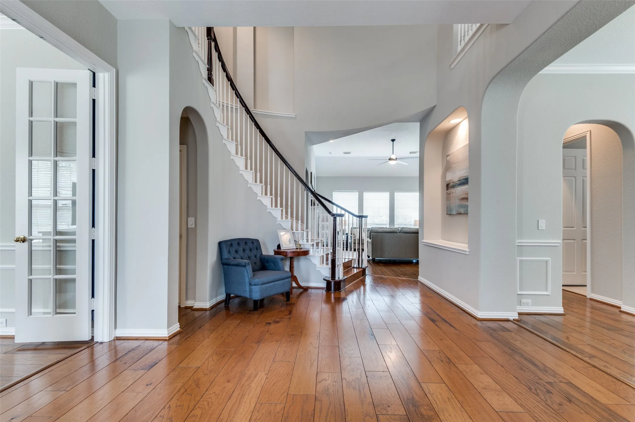 Welcoming two story entry