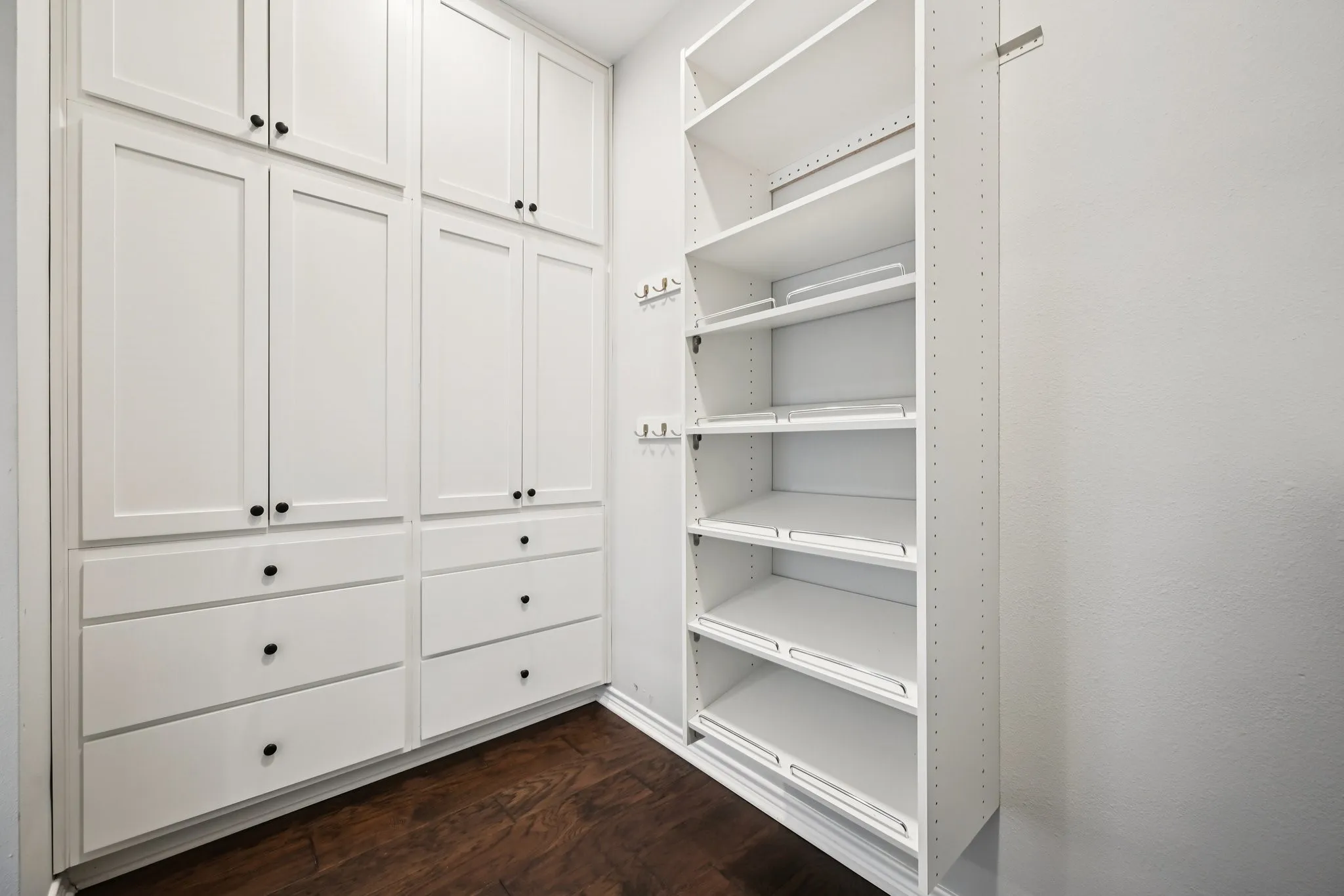 Primary Custom Closet 1st Floor