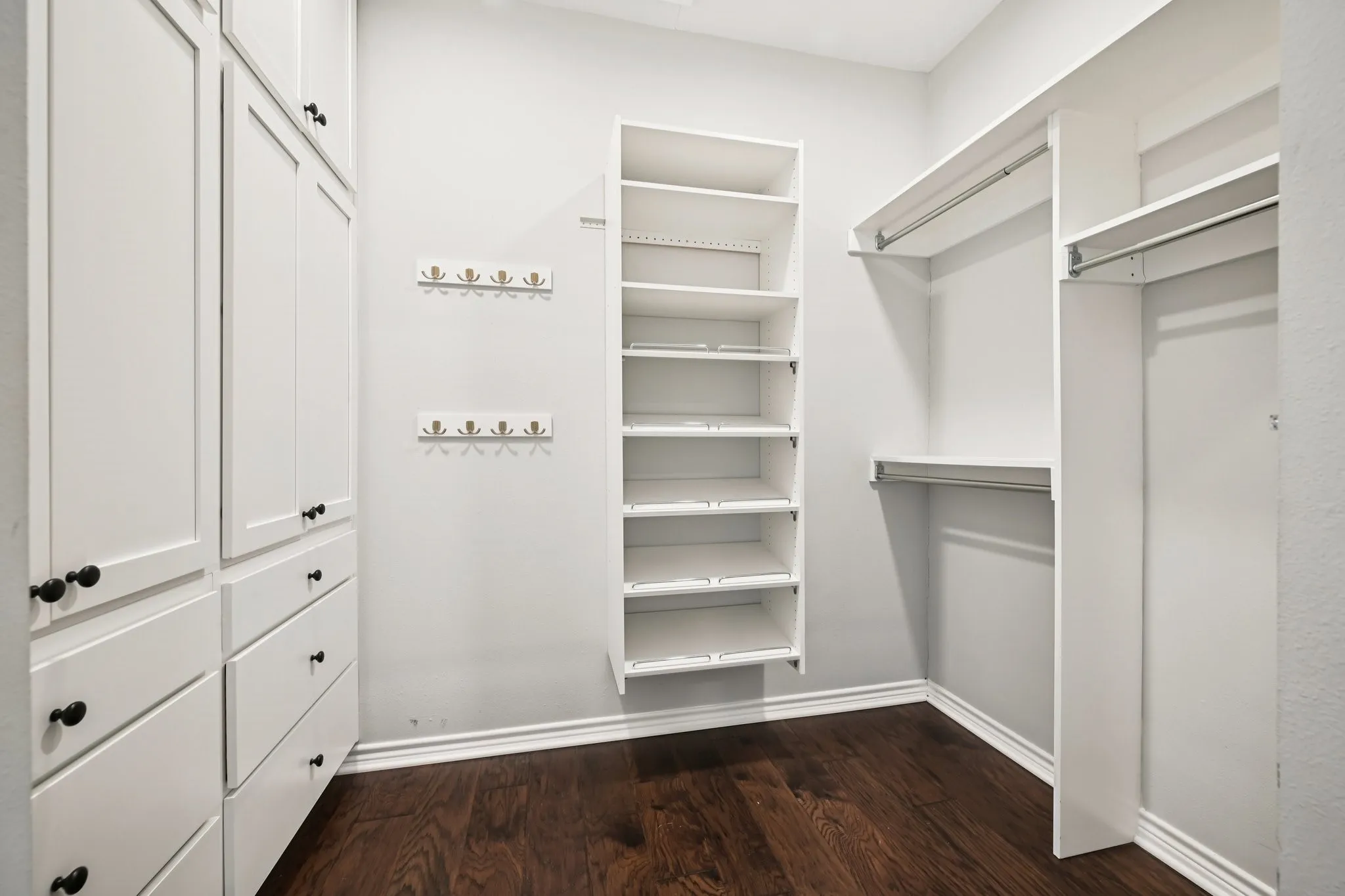 Primary Custom Closet 1st Floor