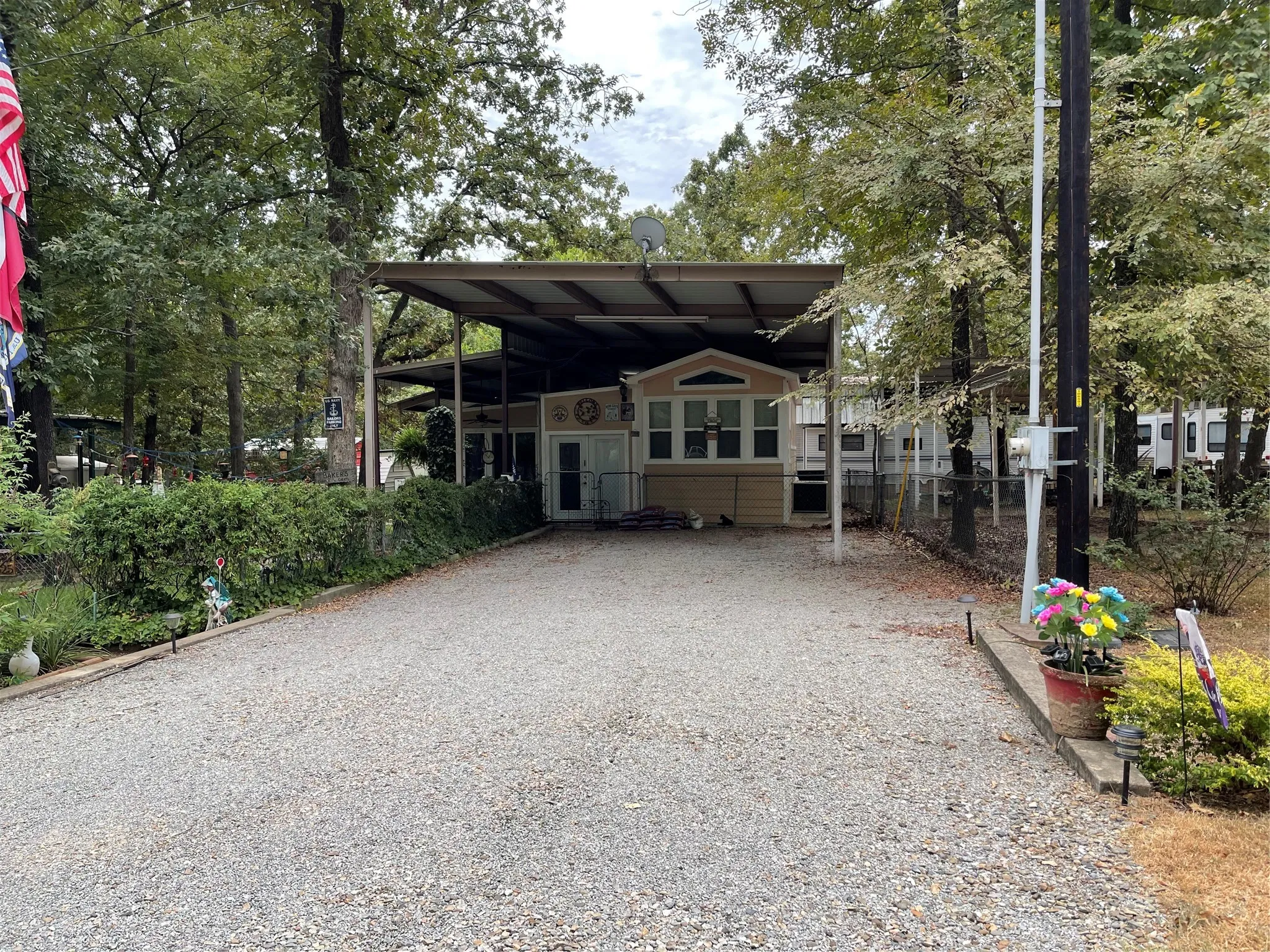 View of front