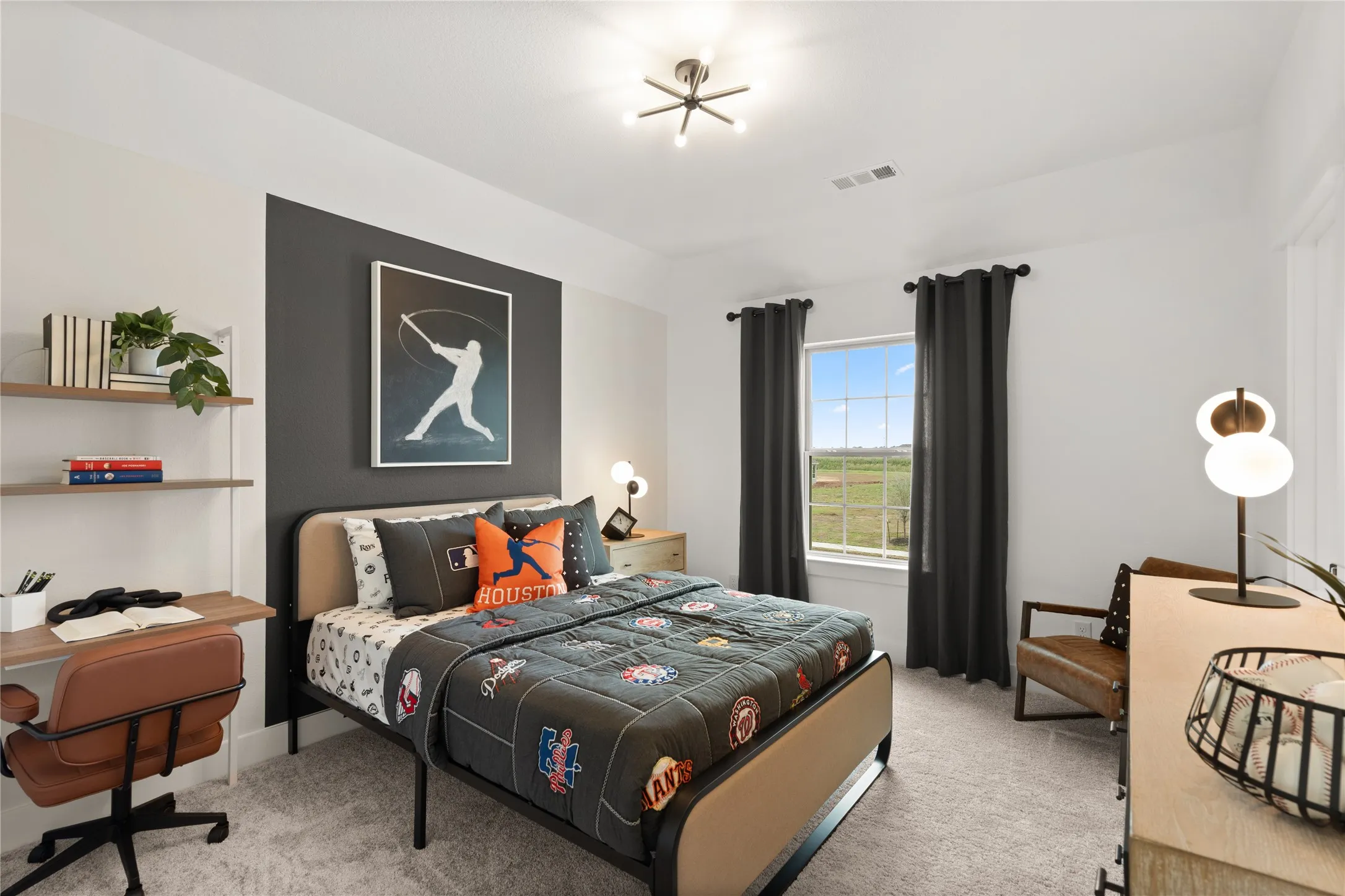 *Model Representation - Spacious secondary bedroom