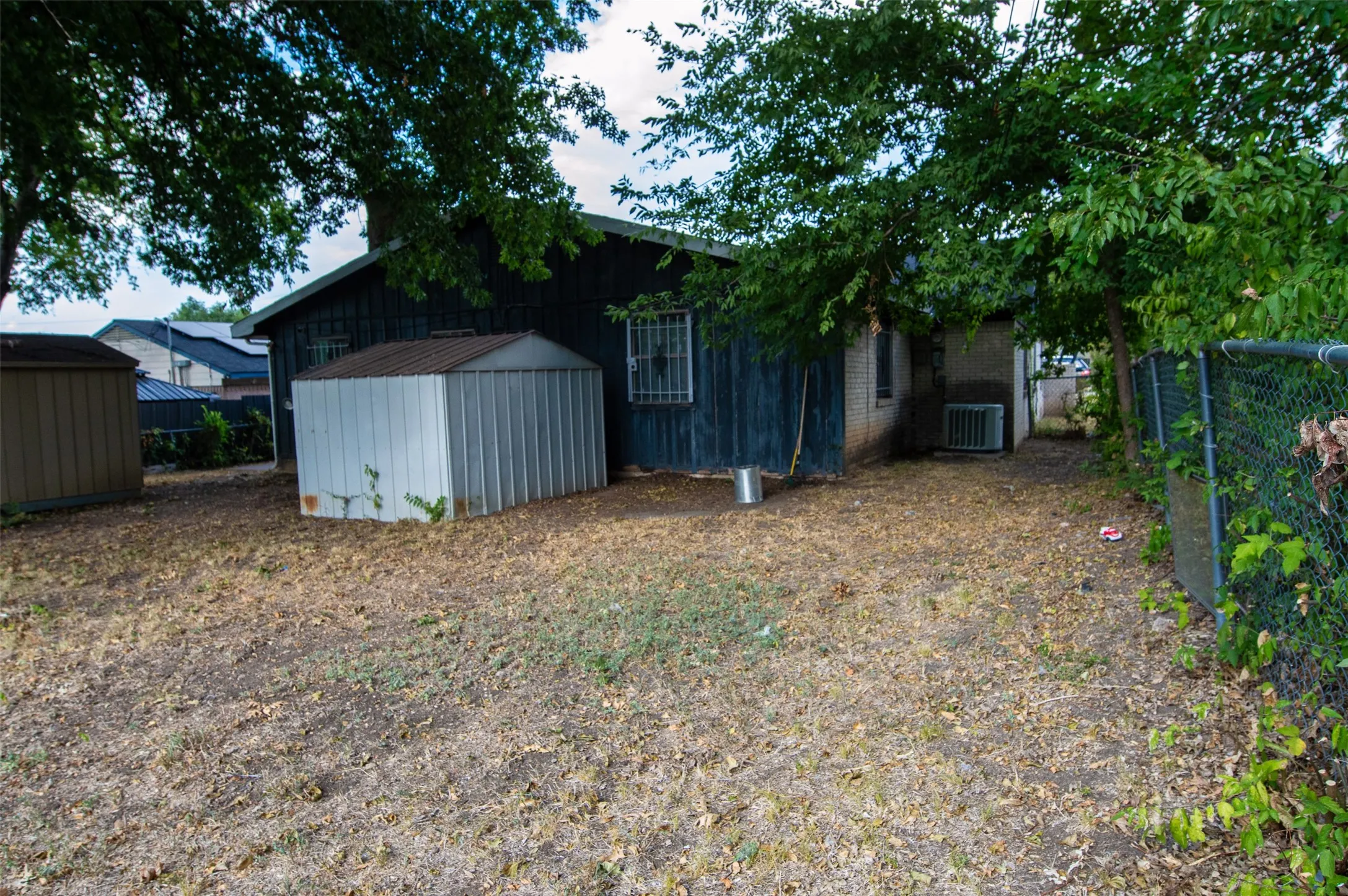 ANOTHER VIEW OF BACKYARD