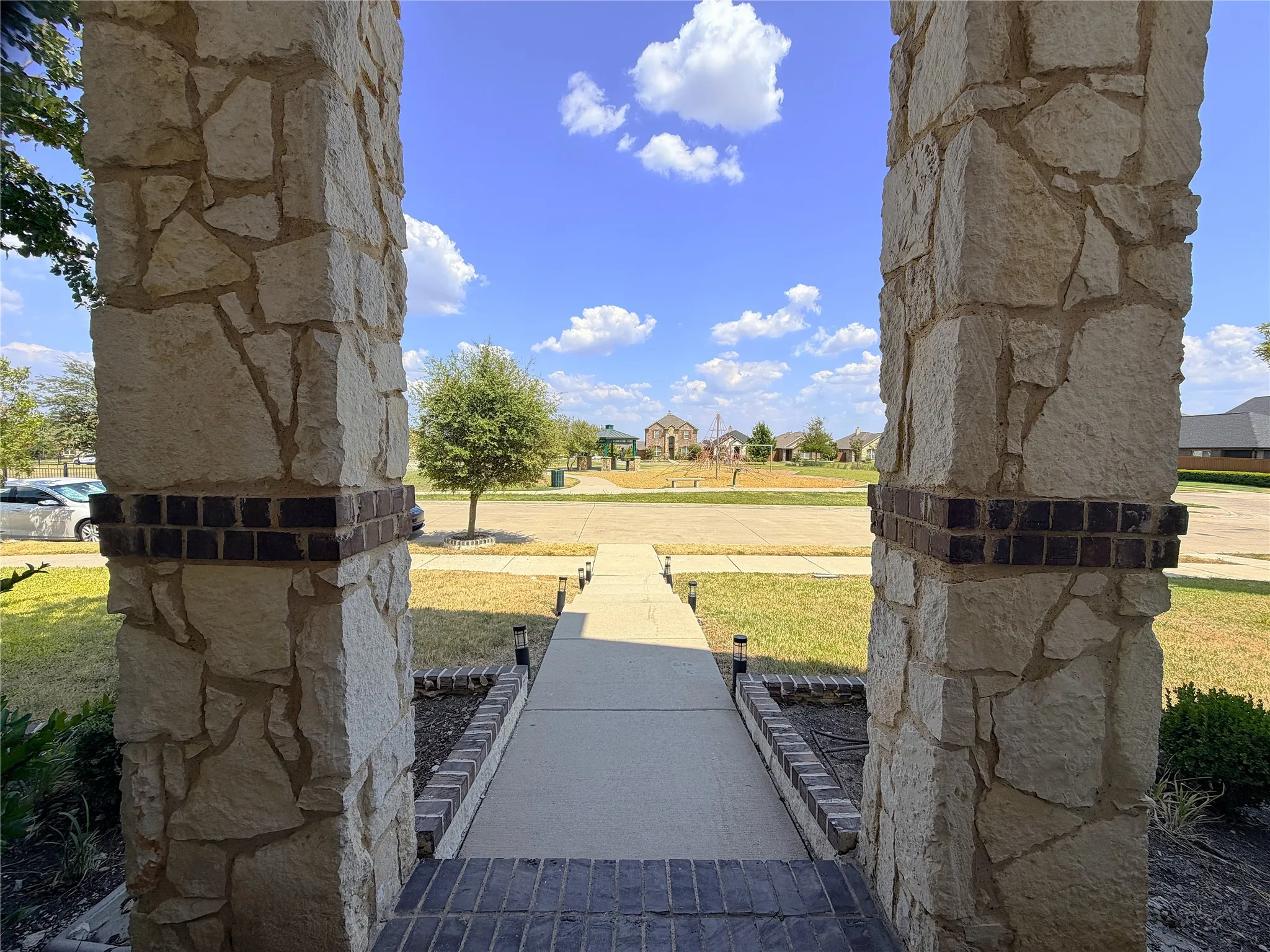 View from front door
