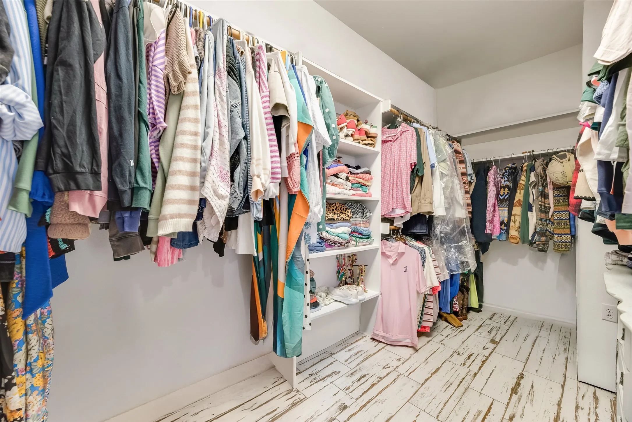 Primary closet