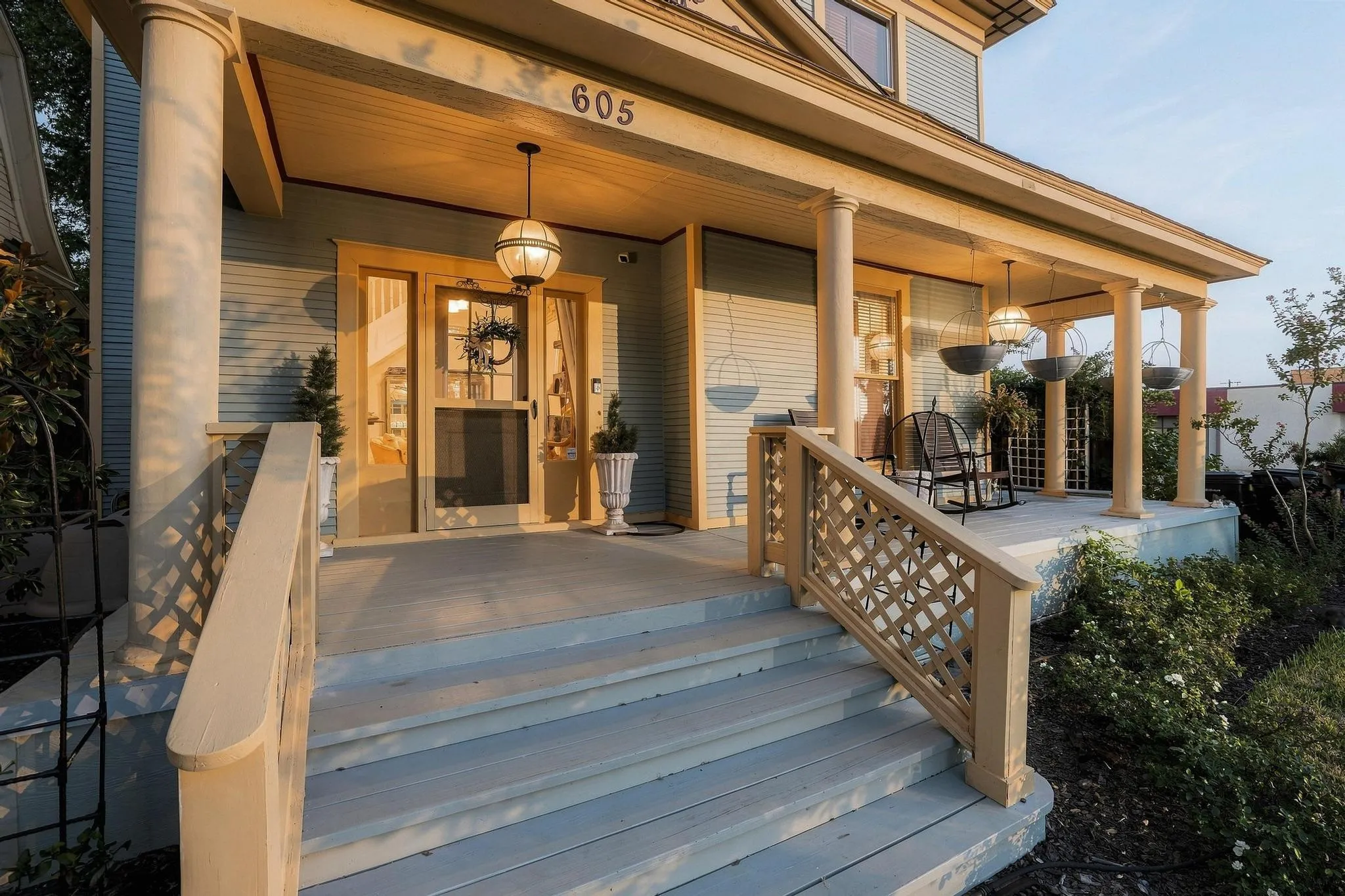 Timeless Victorian Beauty Provides a Welcoming Entrance