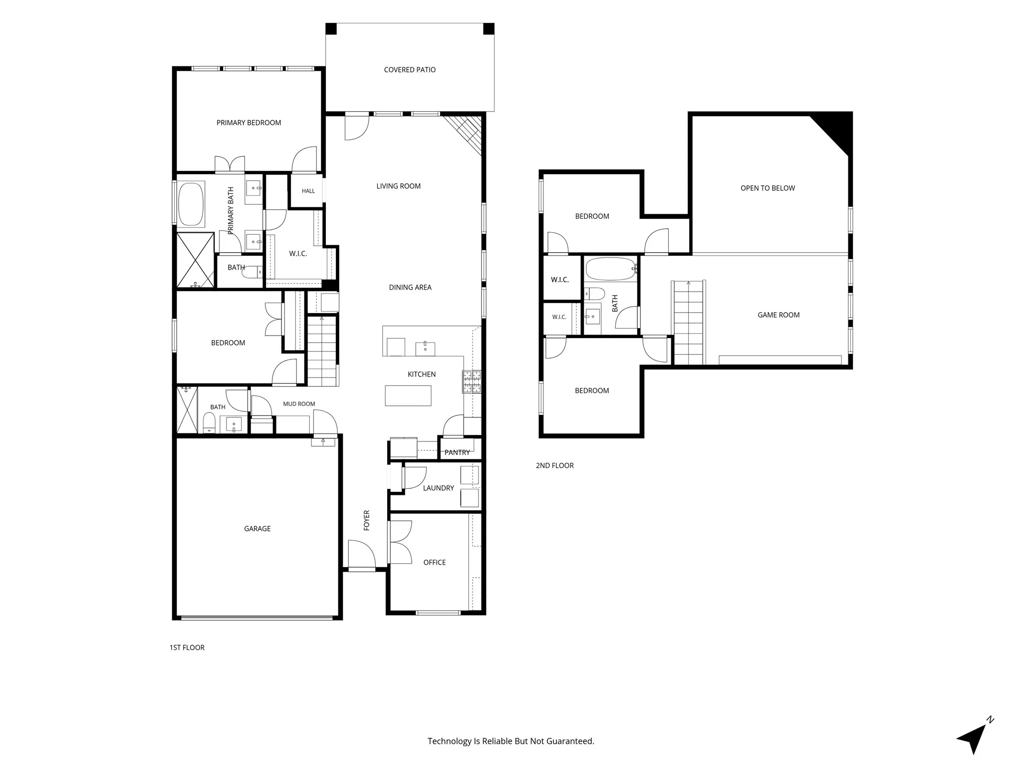 Floor plan is deemed highly reliable but not guaranteed.

