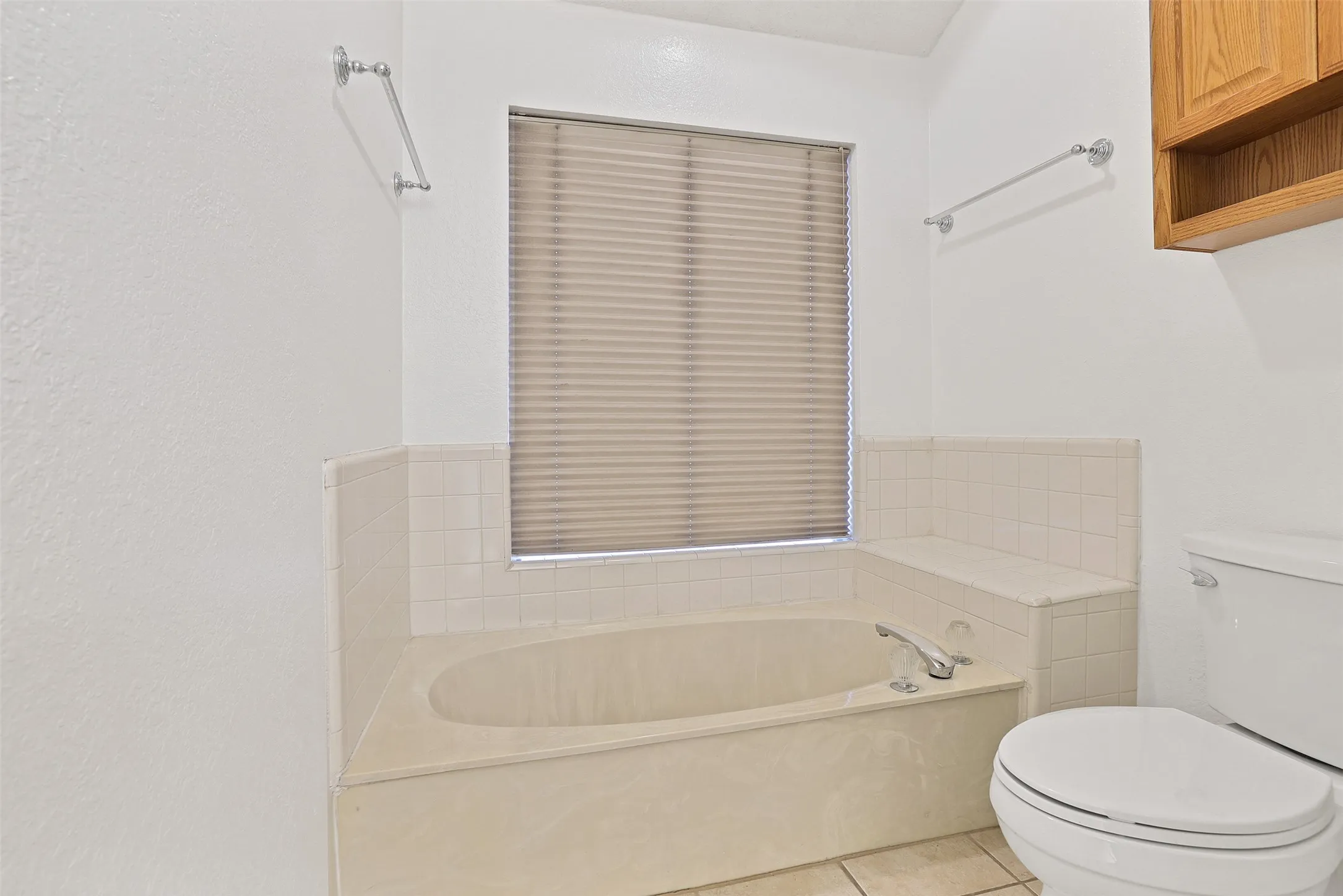 Garden tub and separate shower
