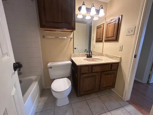 Bathroom 1 with vanity